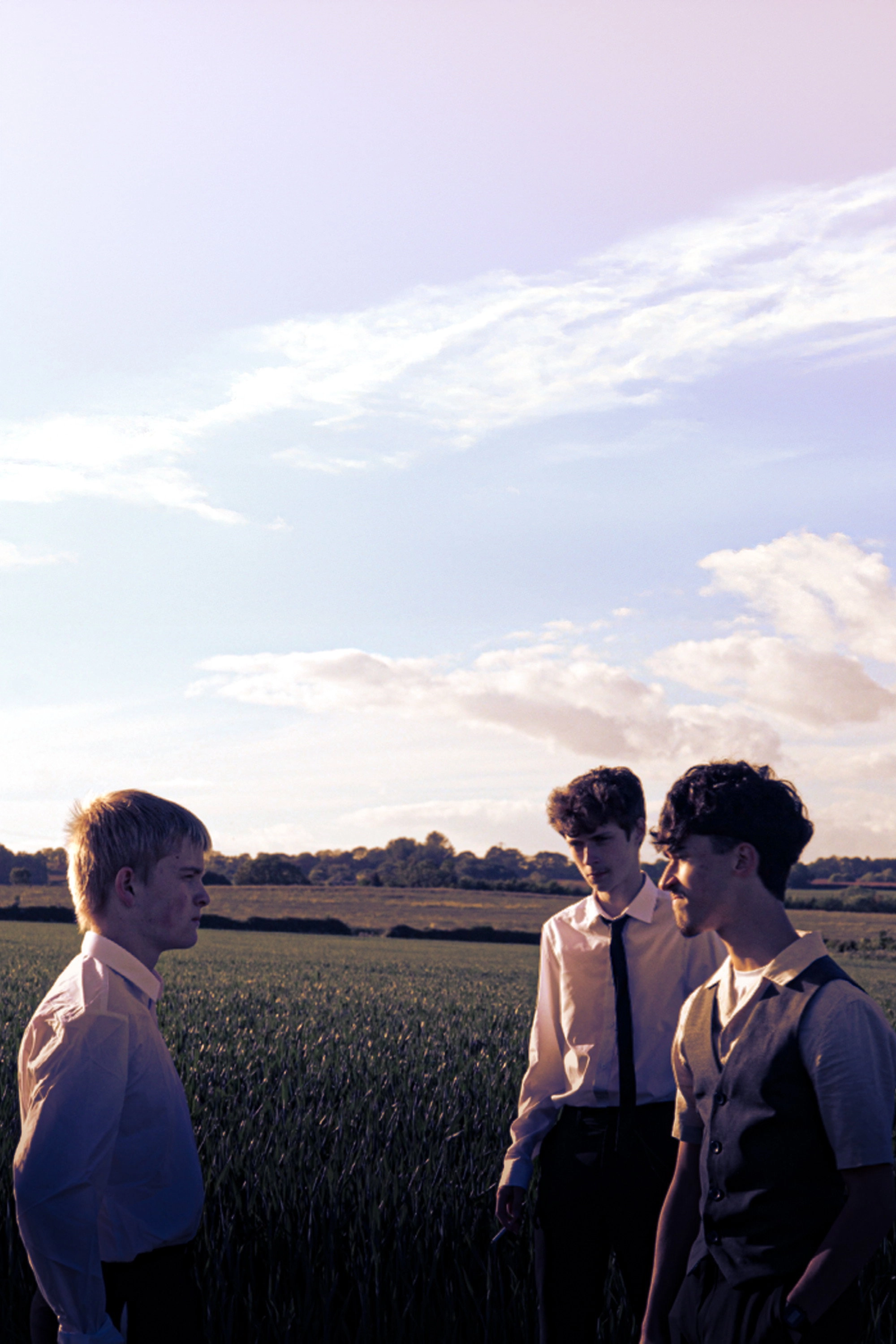 The Contentious Issue of the Three Men at Sundown