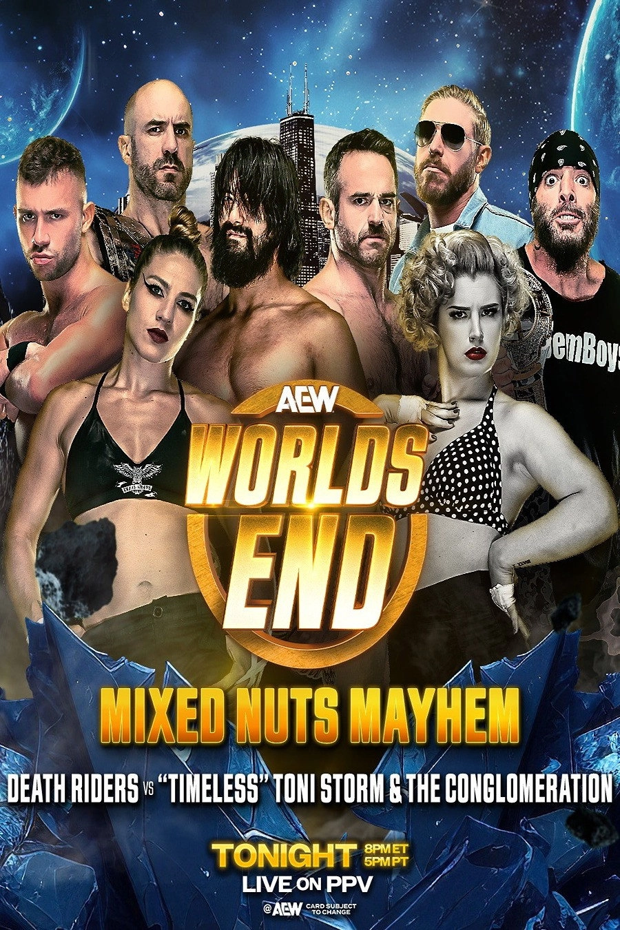 AEW Worlds End 2025