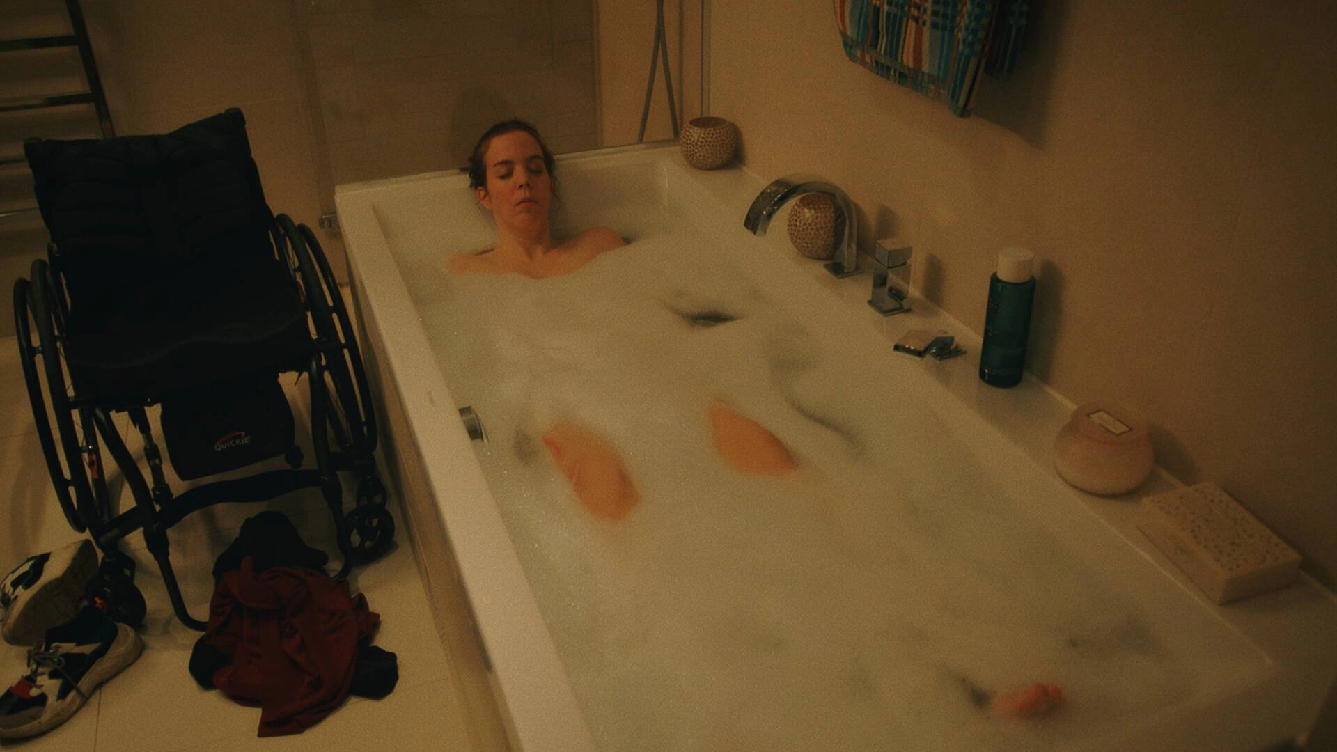 Below