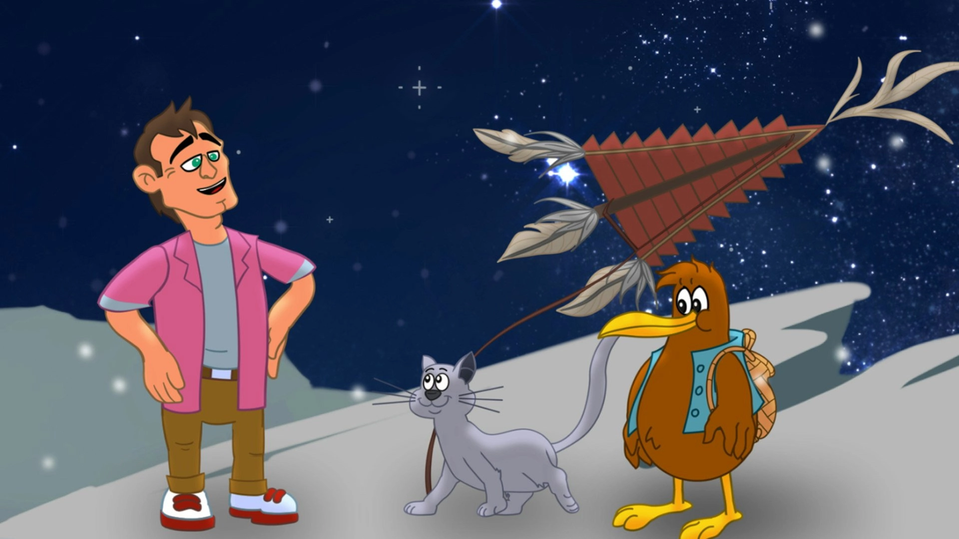 Kiwi & Cat: Mānawatia a Matariki