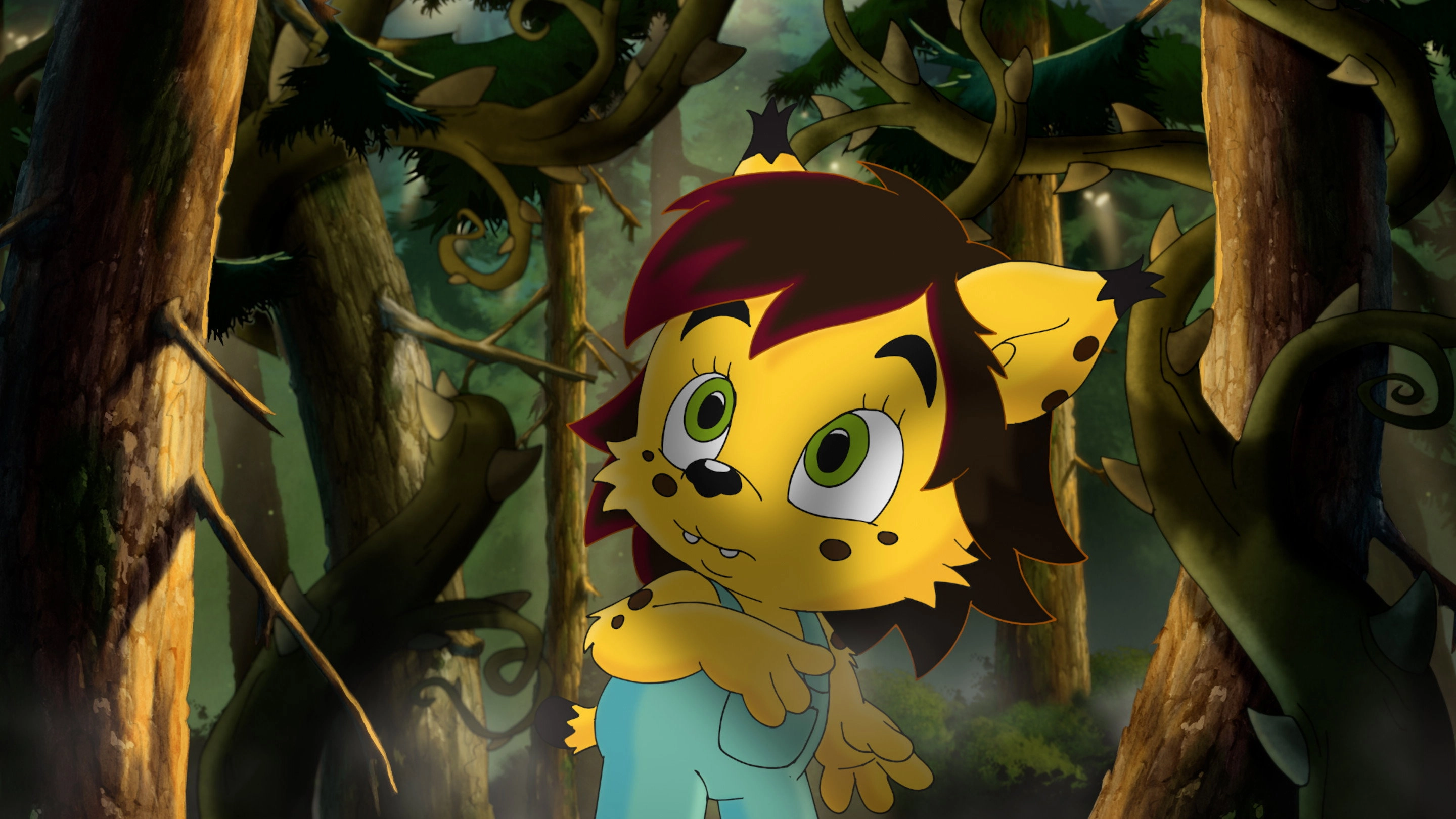 Bamse and the Witch's Daughter