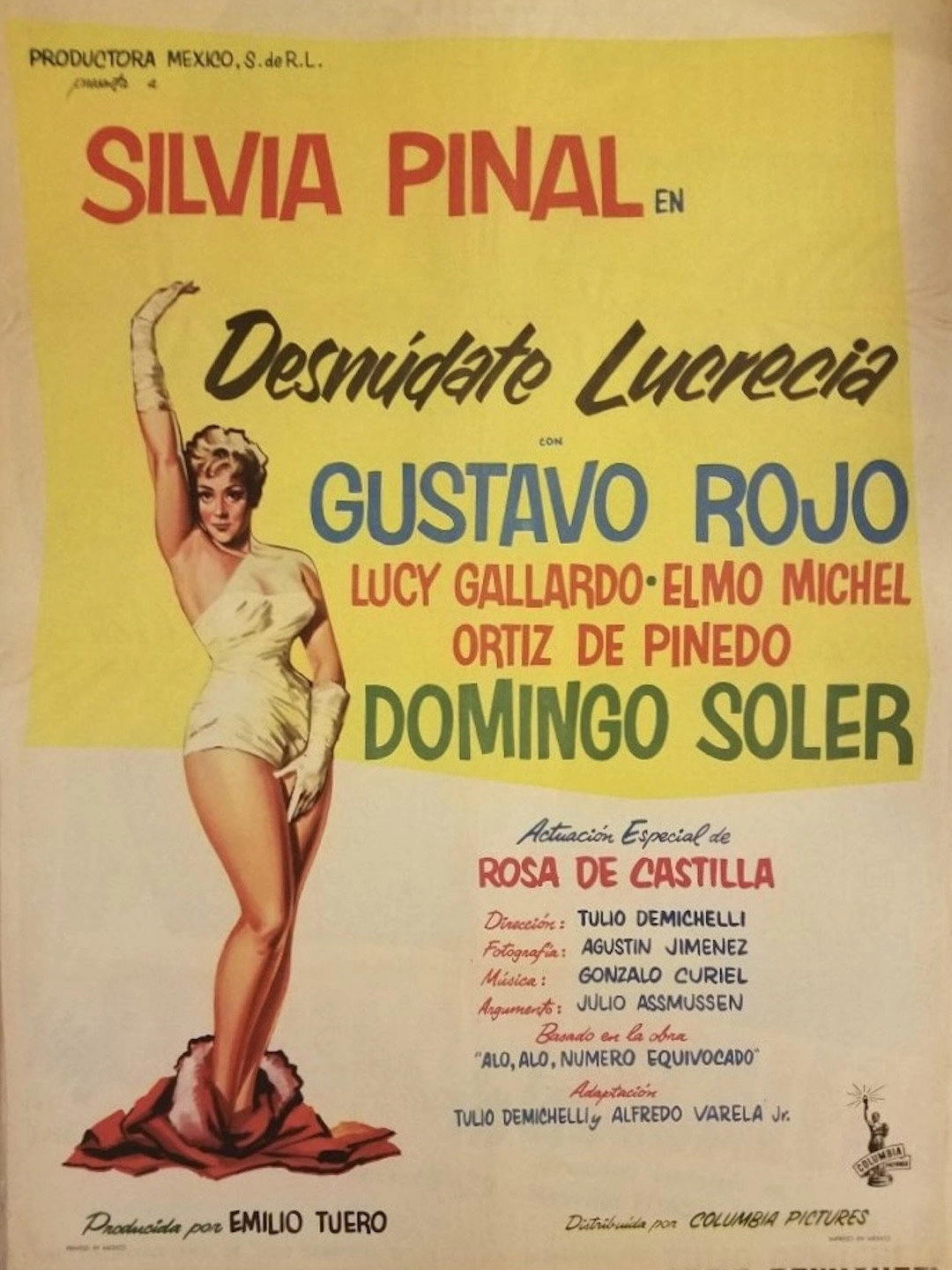 Desnúdate, Lucrecia