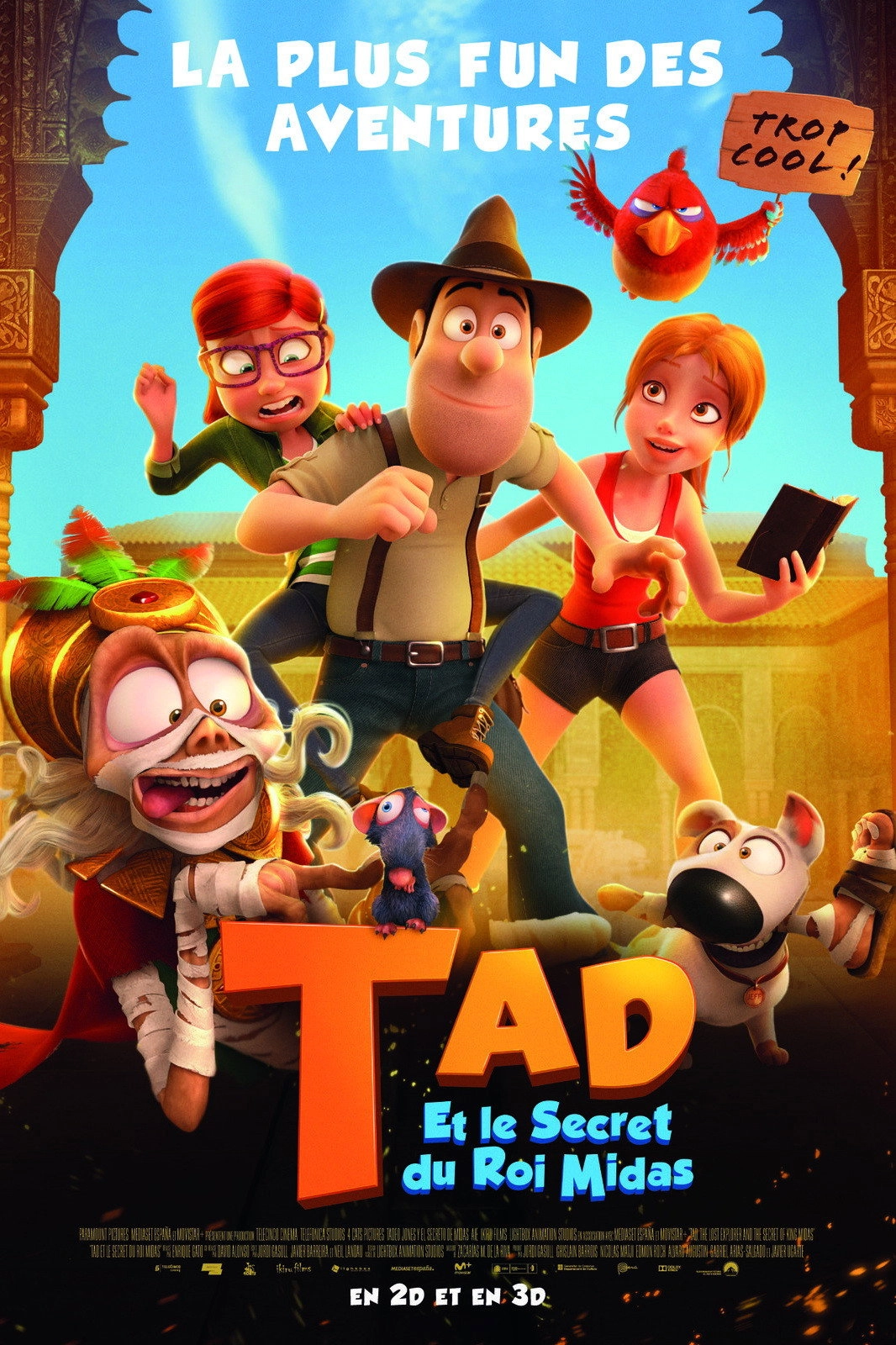 Tad, the Lost Explorer, and the Secret of King Midas