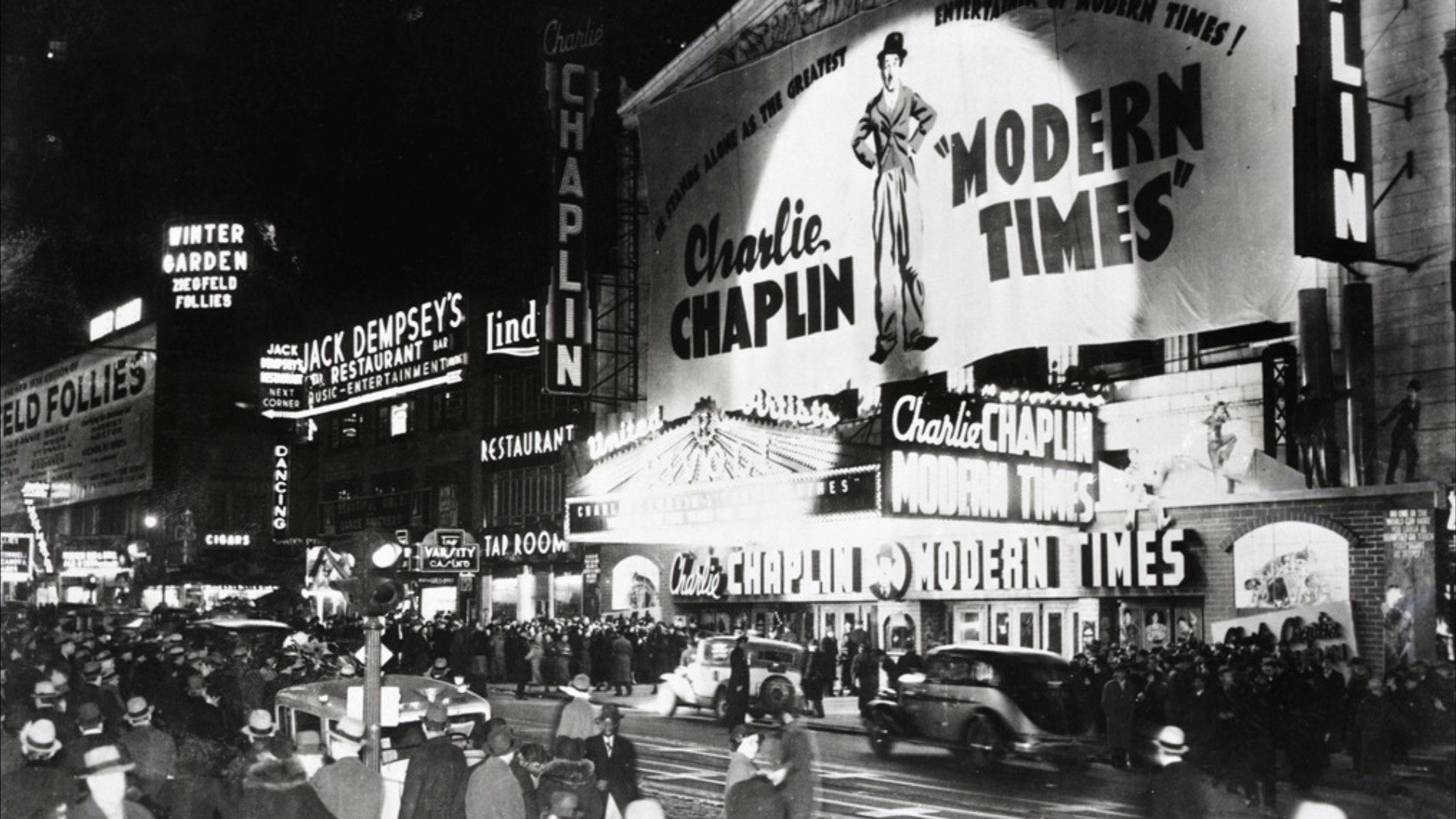 Chaplin et Les temps modernes, La voie du silence
