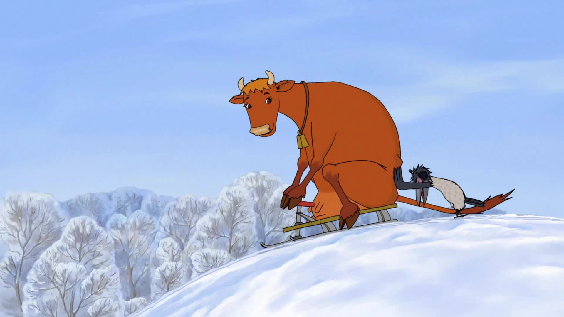 Mama Moo and the Crow