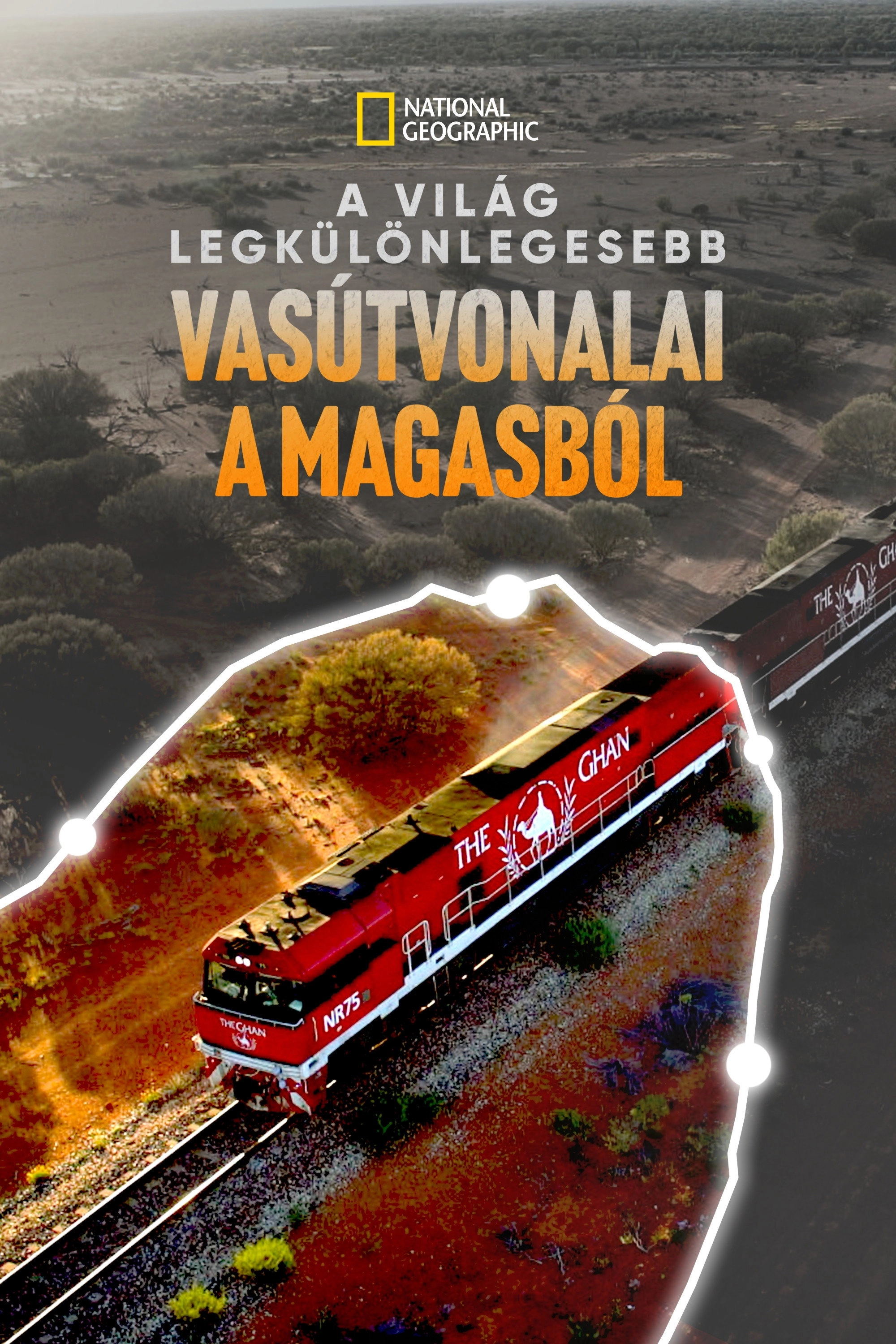 World's Greatest Train Journeys from Above