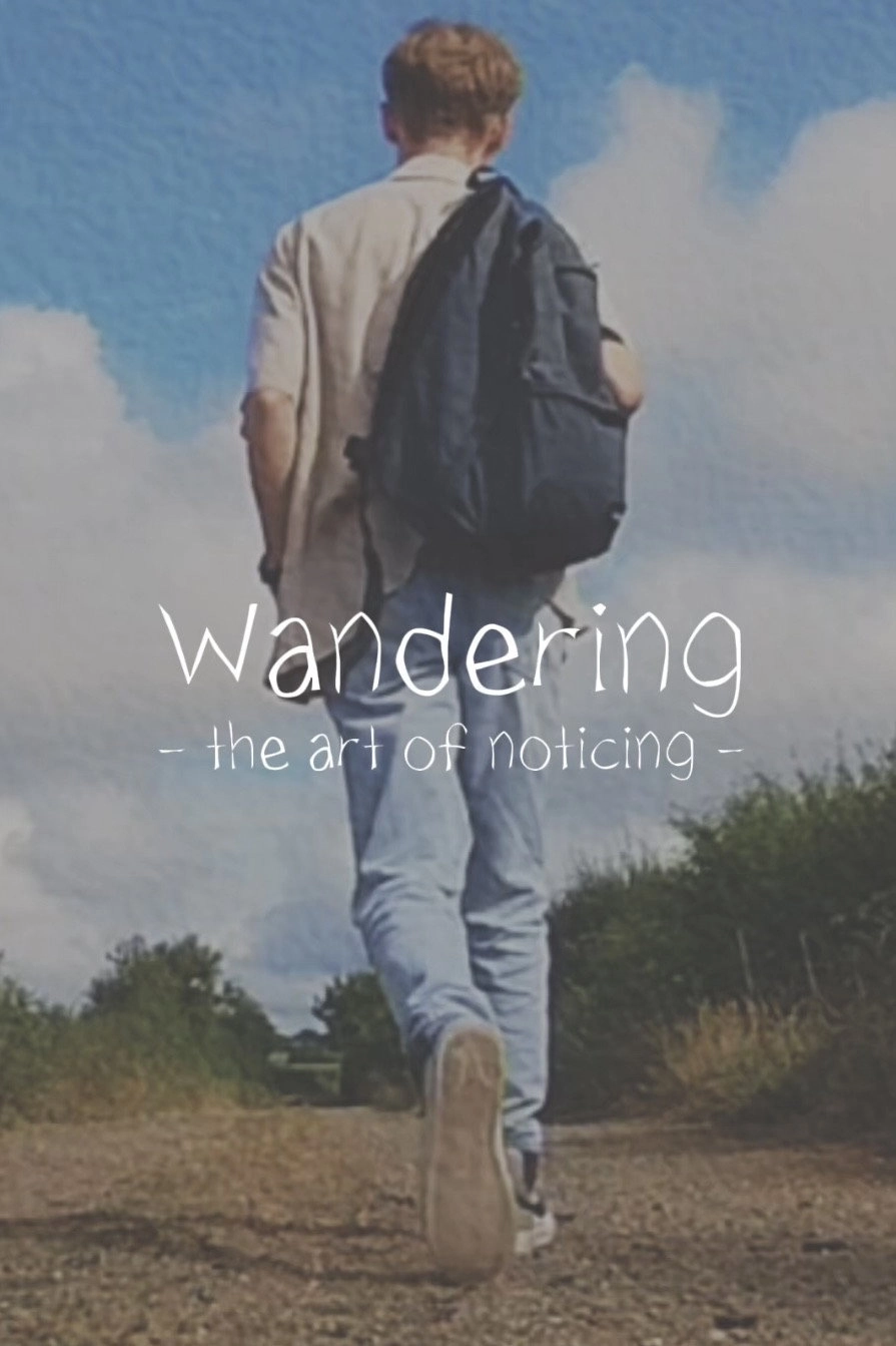 Wandering: The Art of Noticing