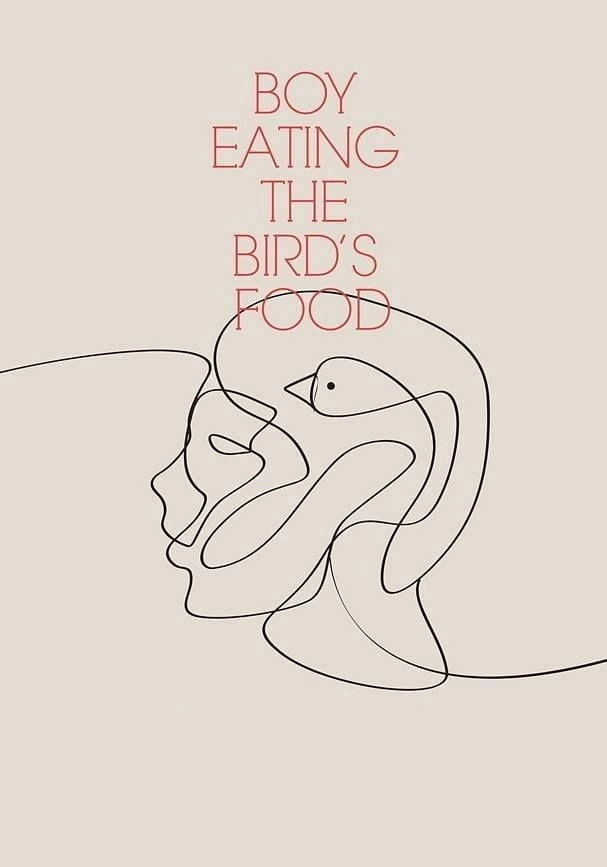 Boy Eating the Bird's Food