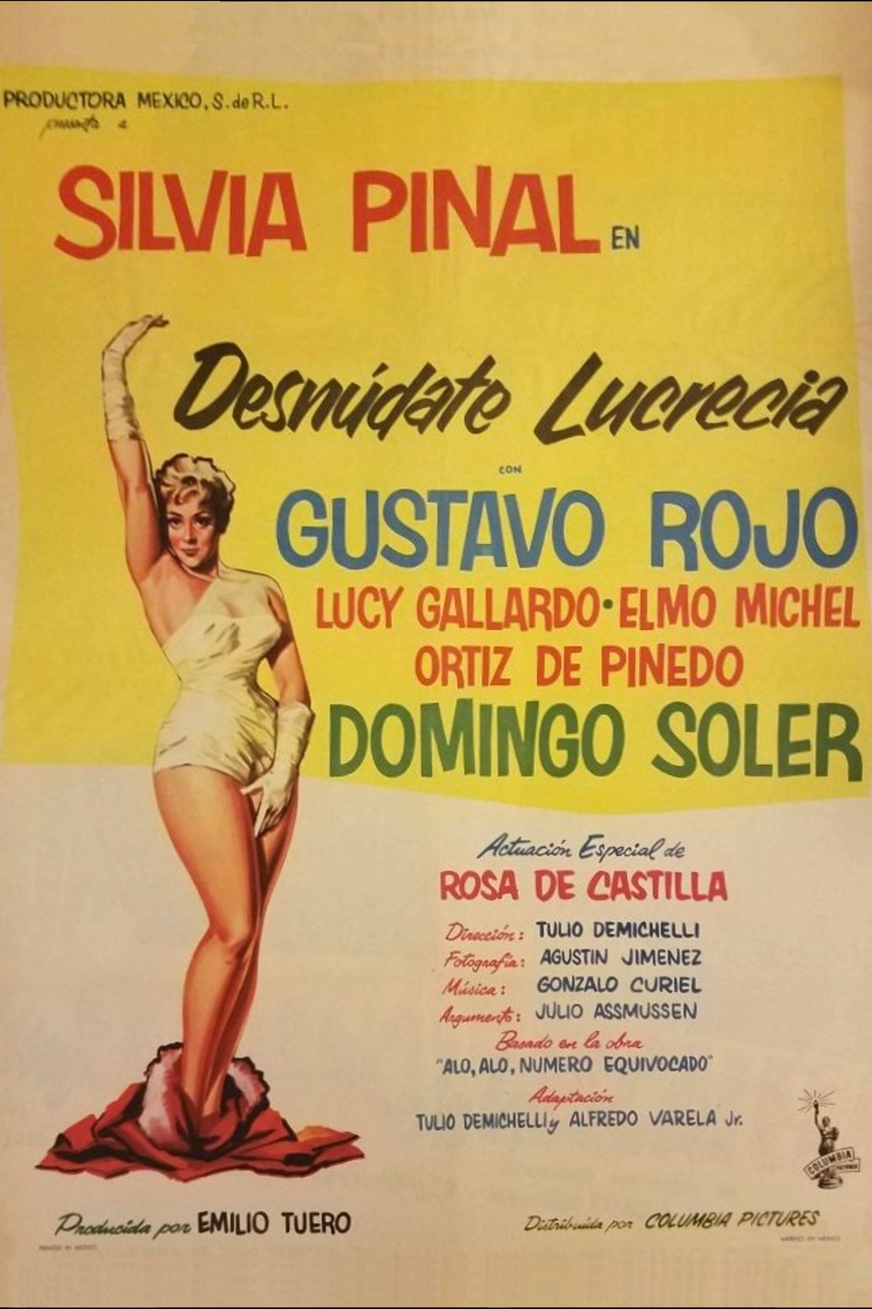 Desnúdate, Lucrecia