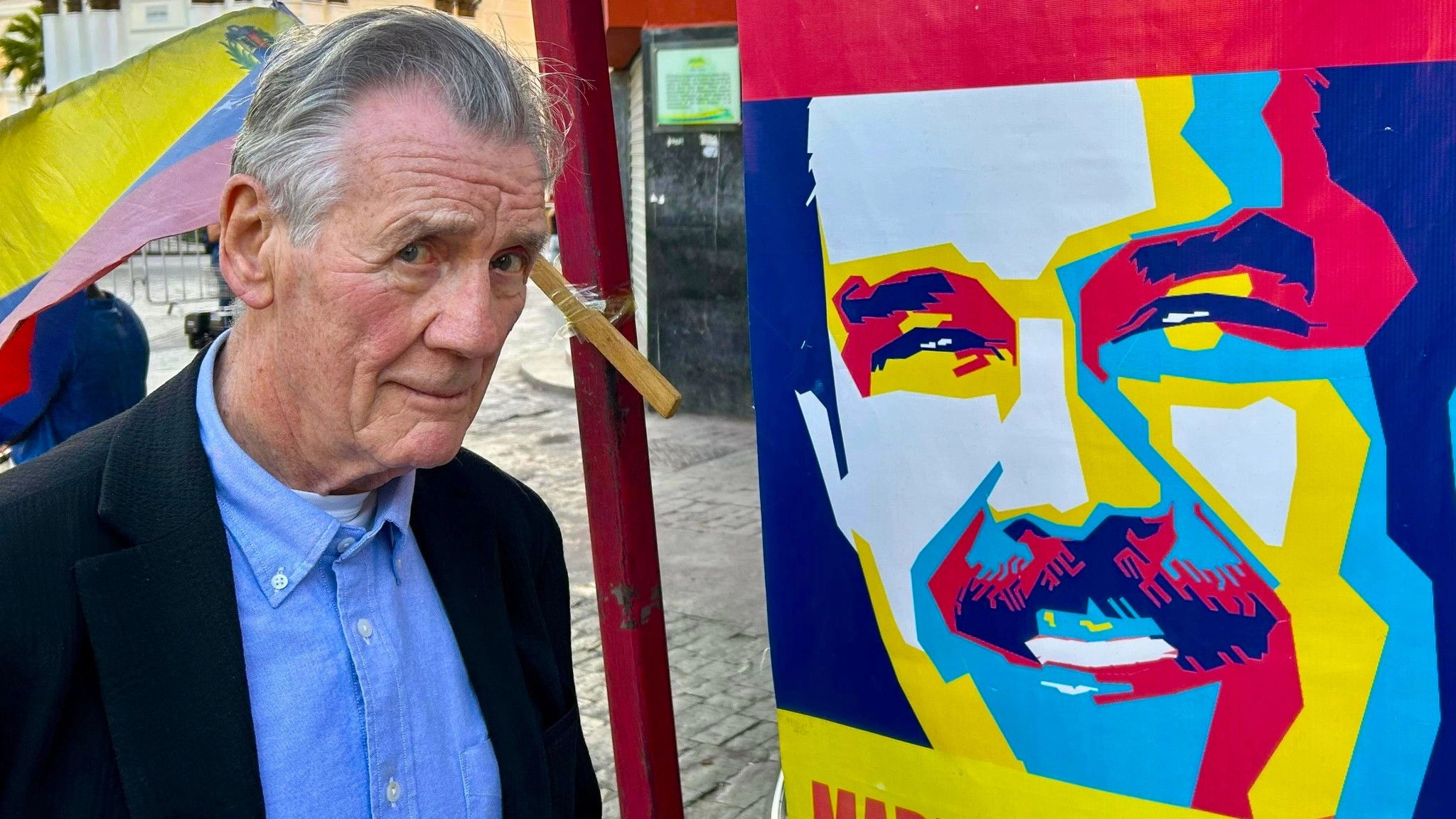 Michael Palin in Venezuela