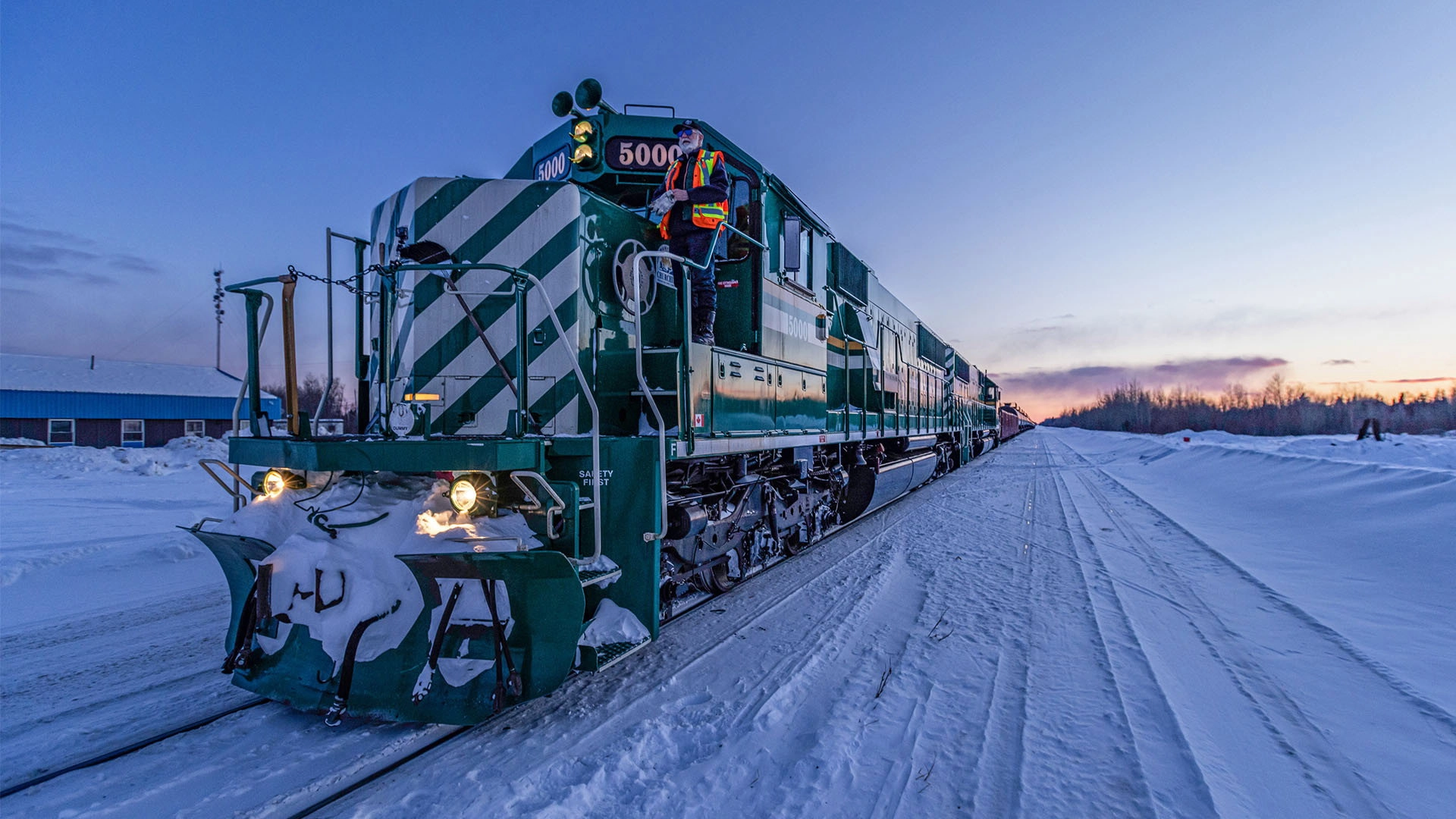 World's Greatest Train Journeys from Above