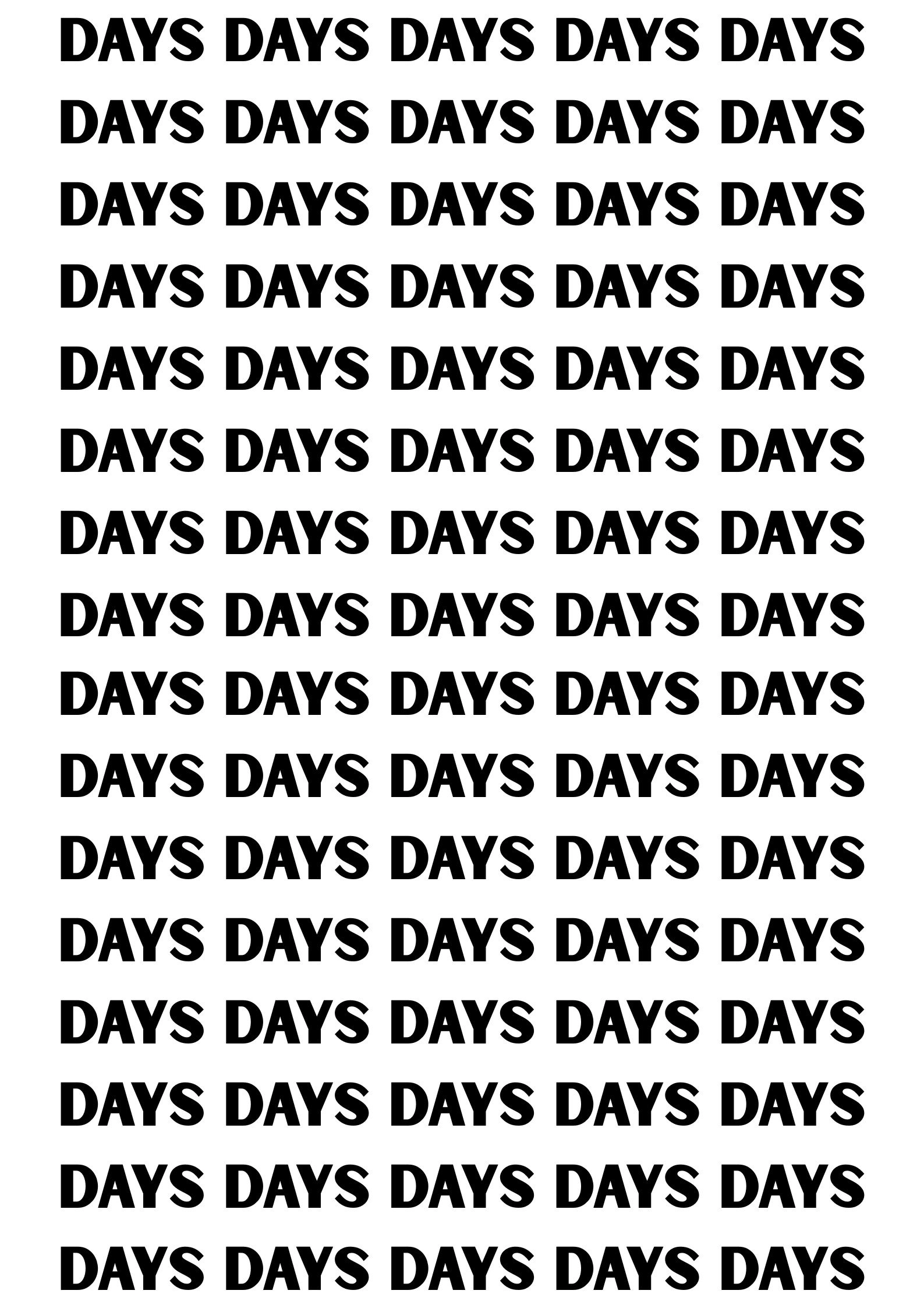 Days