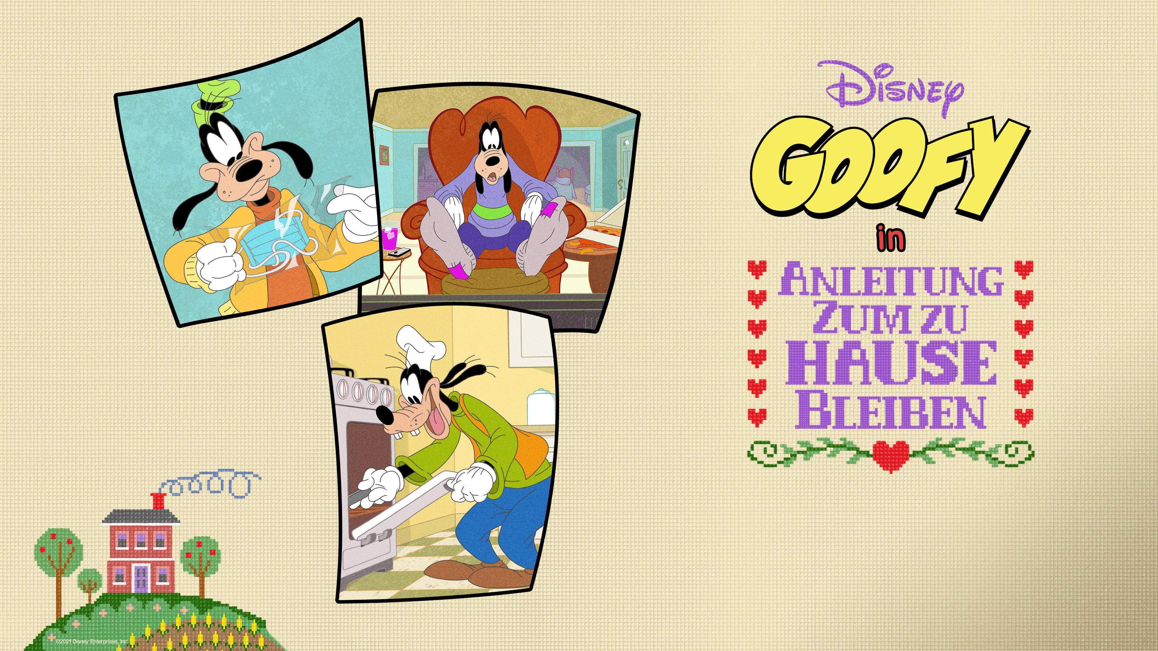 Disney Presents Goofy in How to Stay at Home