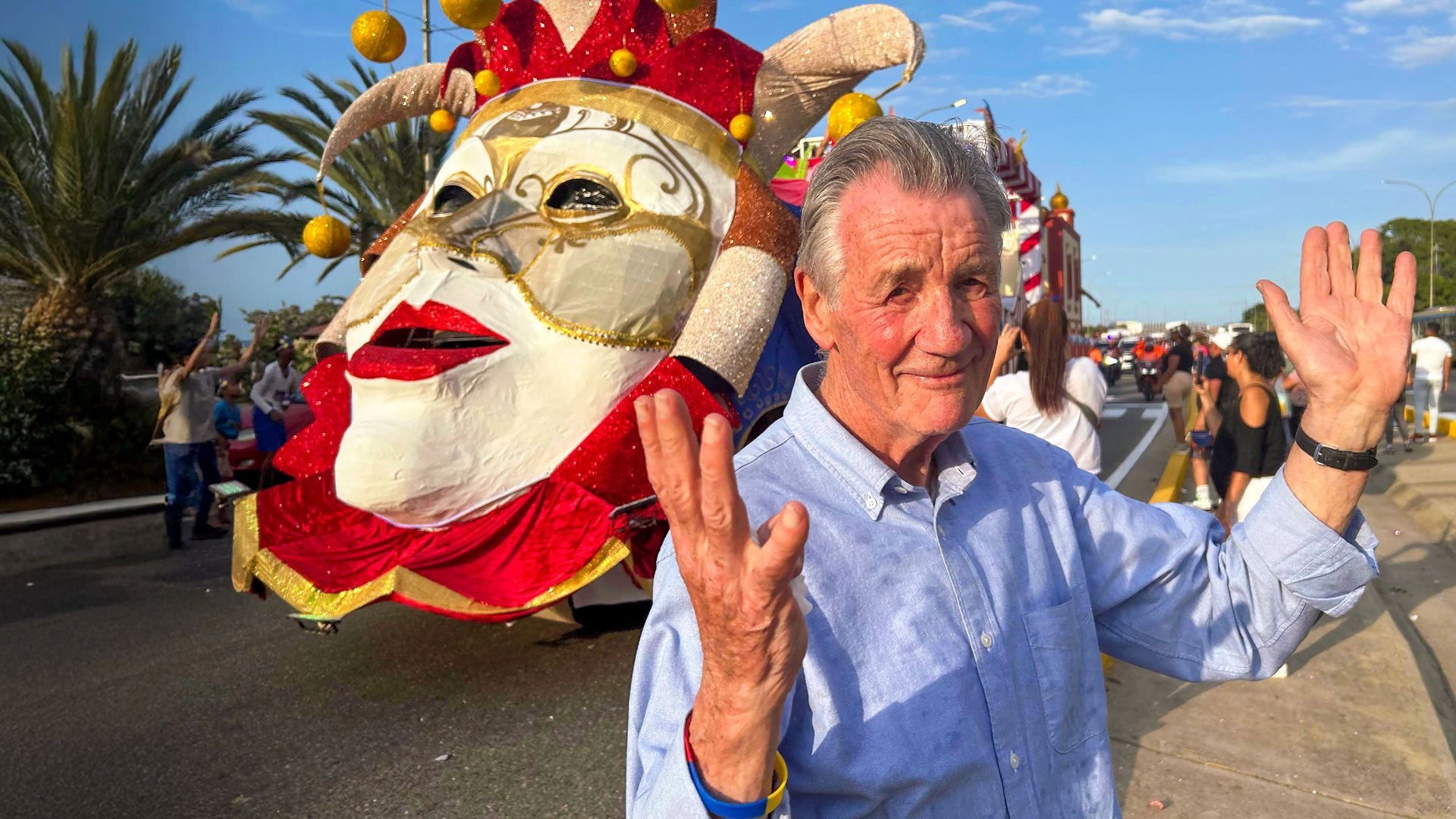 Michael Palin in Venezuela