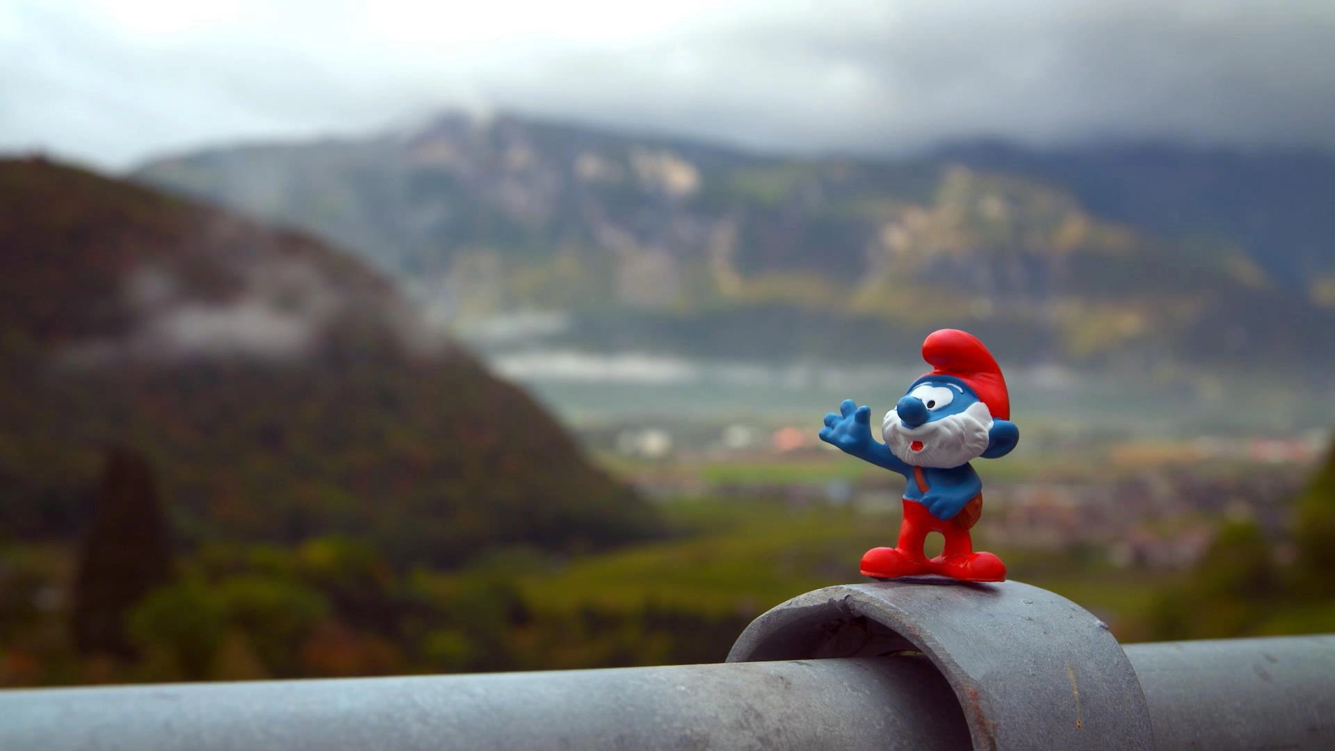 Greetings From Planet Smurf