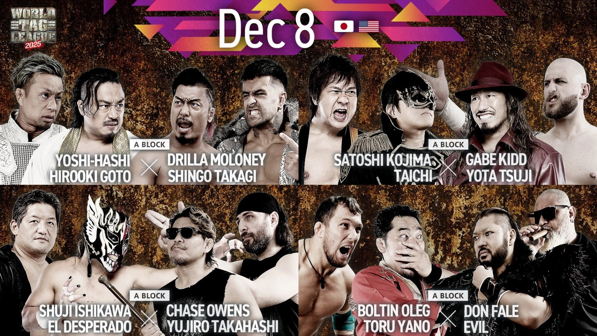 NJPW World Tag League 2025 - Day 13