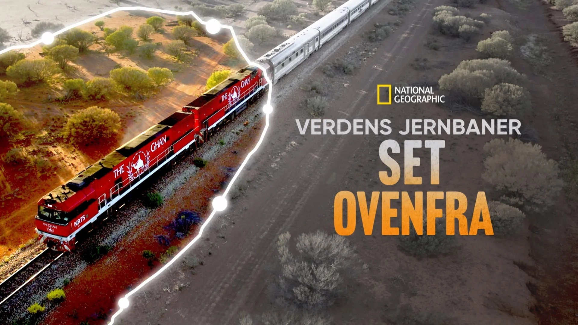 World's Greatest Train Journeys from Above