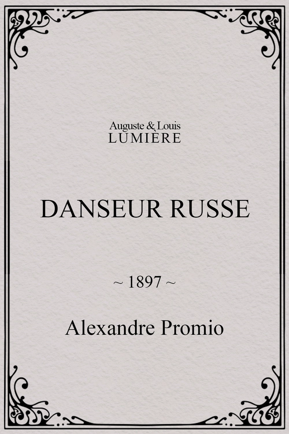 Danseur russe