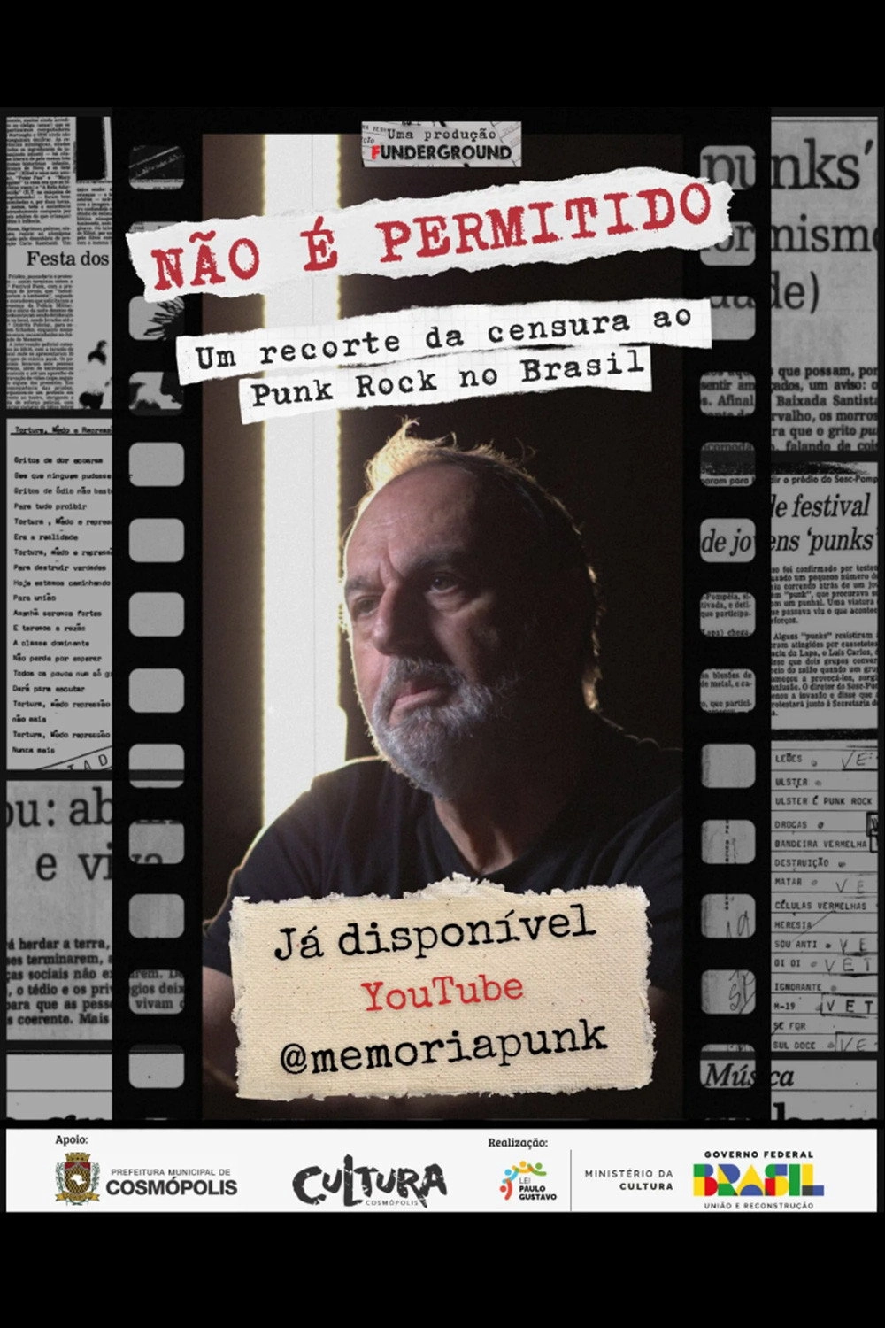 Não é Permitido: um recorte da censura ao Punk Rock no Brasil