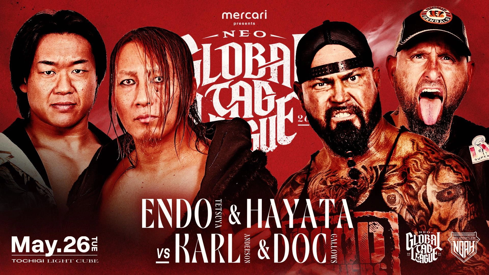 NOAH Neo Global Tag League 2026 ~ Day 3