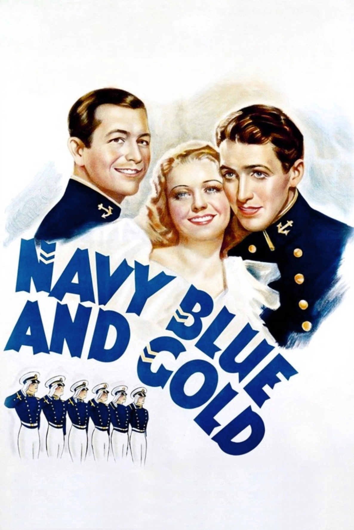 Navy Blue and Gold