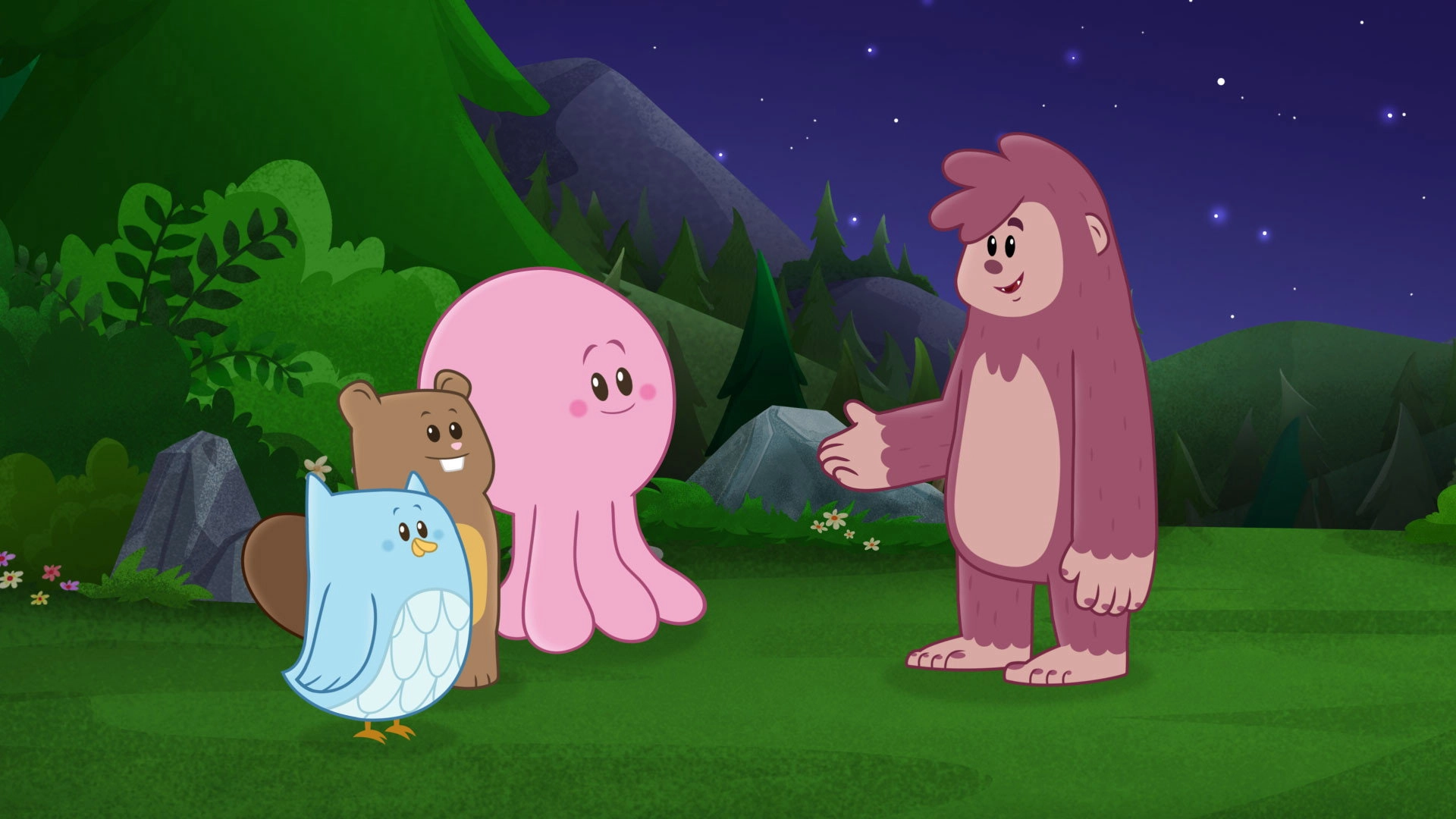 Luna, Chip, & Inkie in The Festival of Wishes