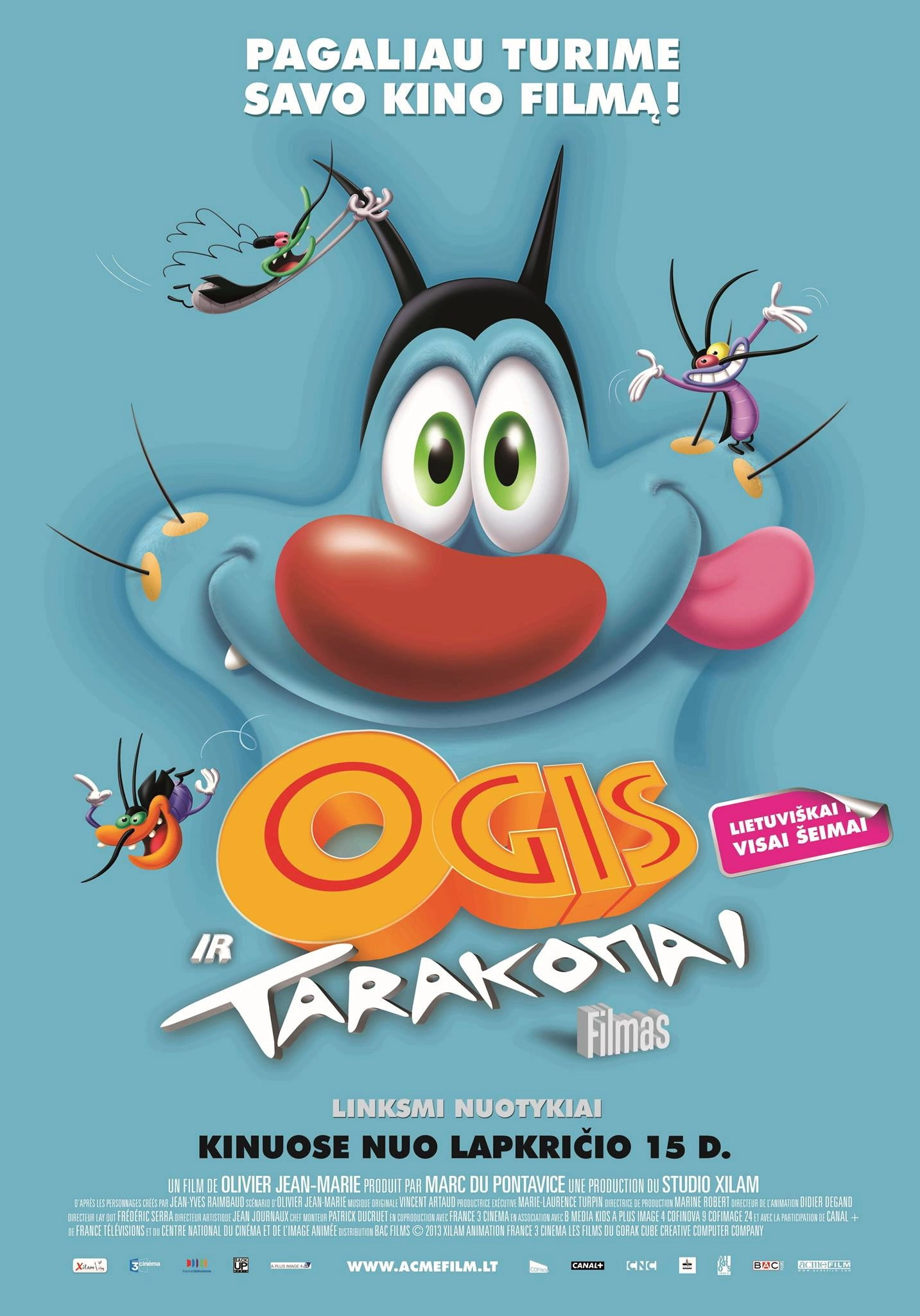 Oggy and the Cockroaches: The Movie