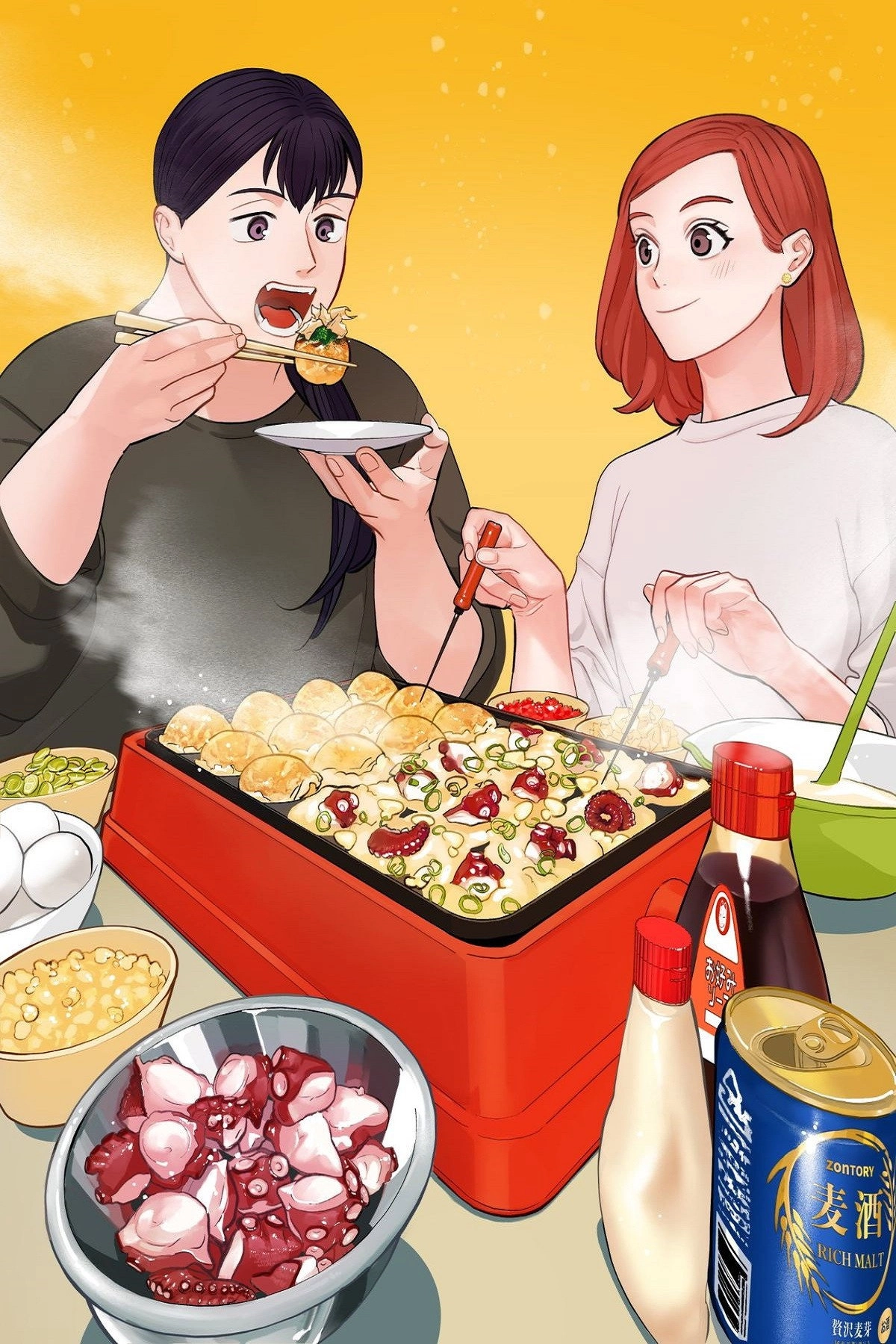 She Loves to Cook, and She Loves to Eat