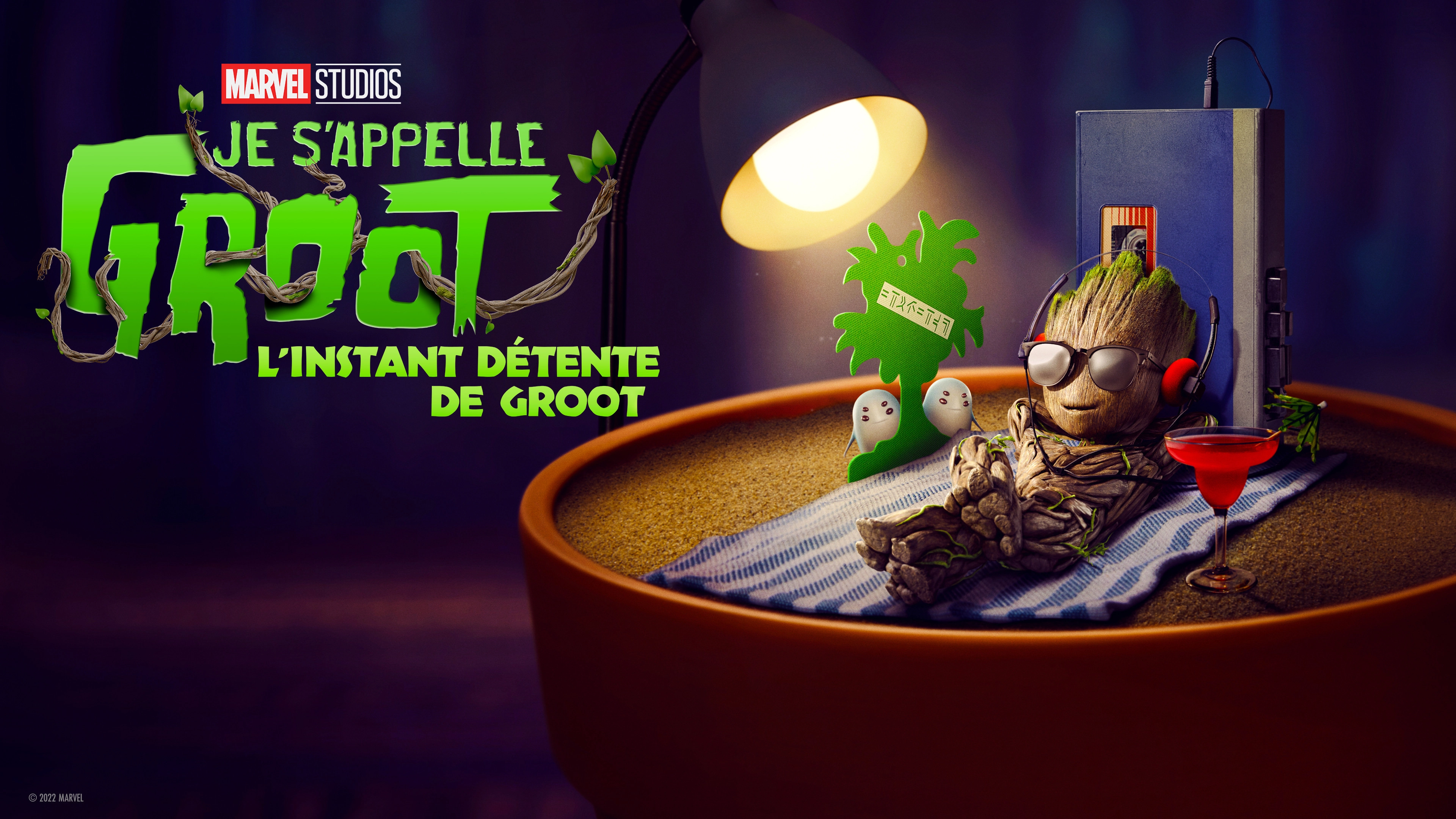 Groot Takes a Bath