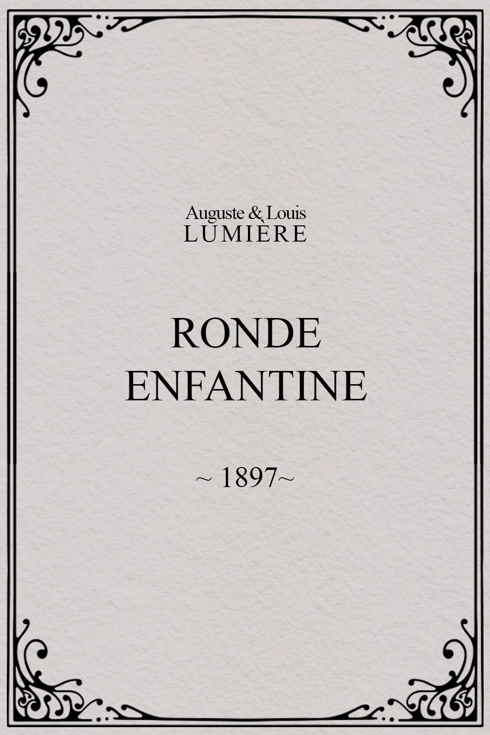 Ronde enfantine