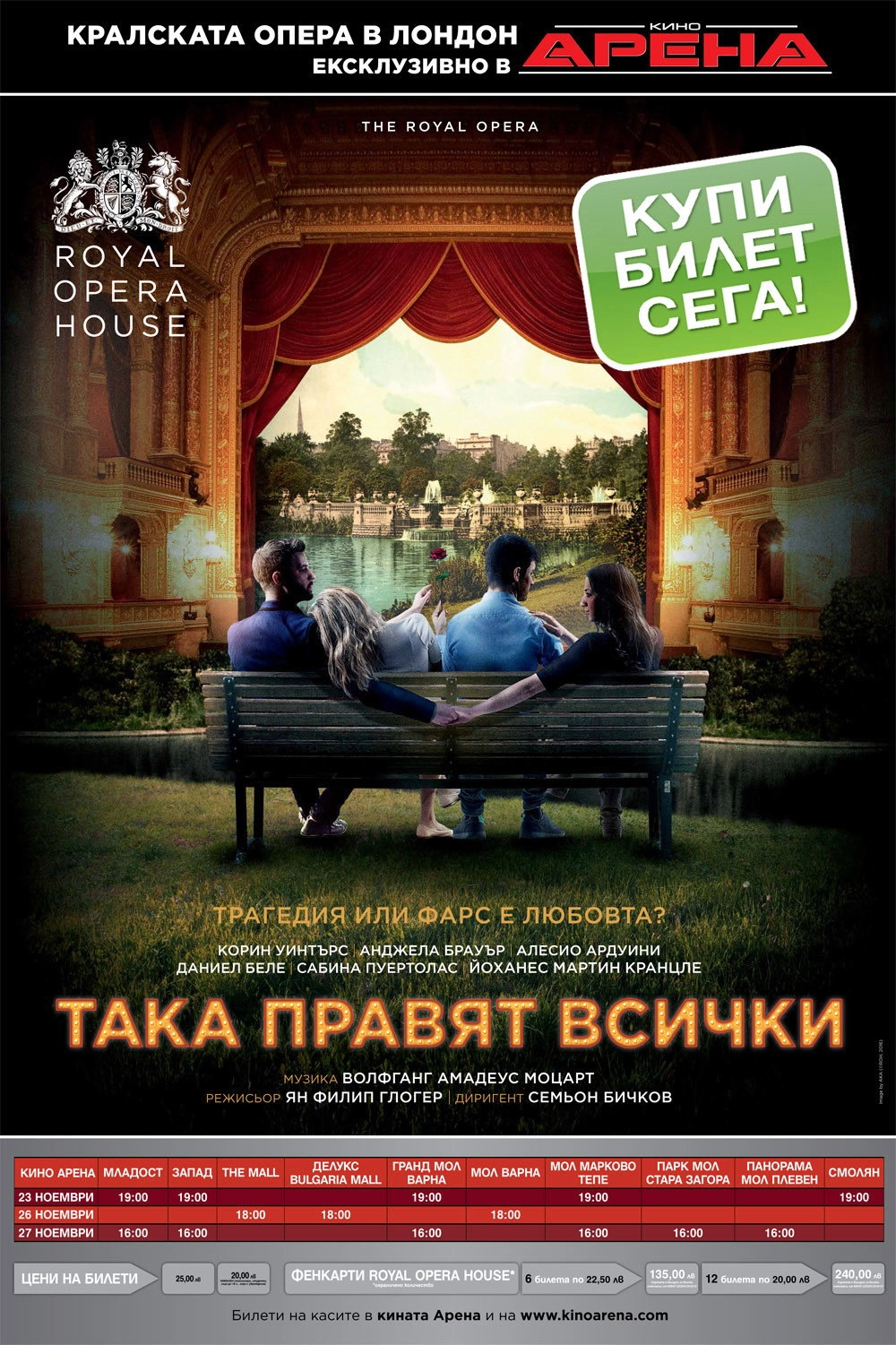 Royal Opera House: Così fan tutte
