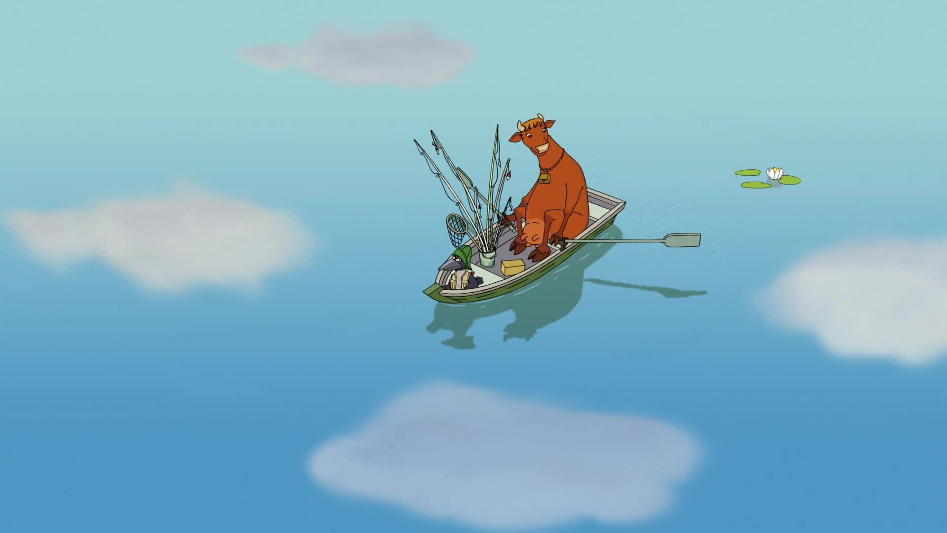 Mama Moo and the Crow