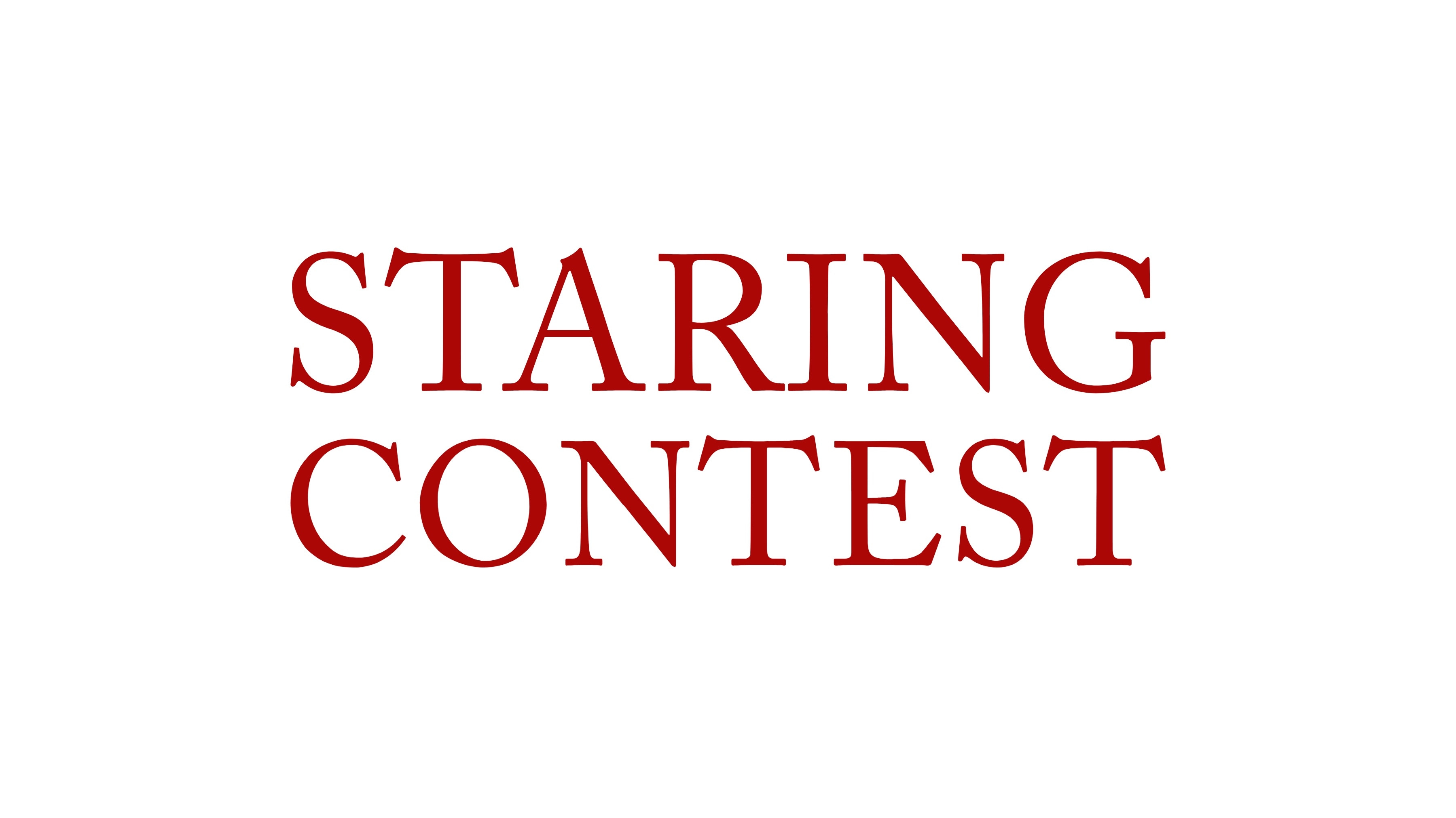 Staring Contest