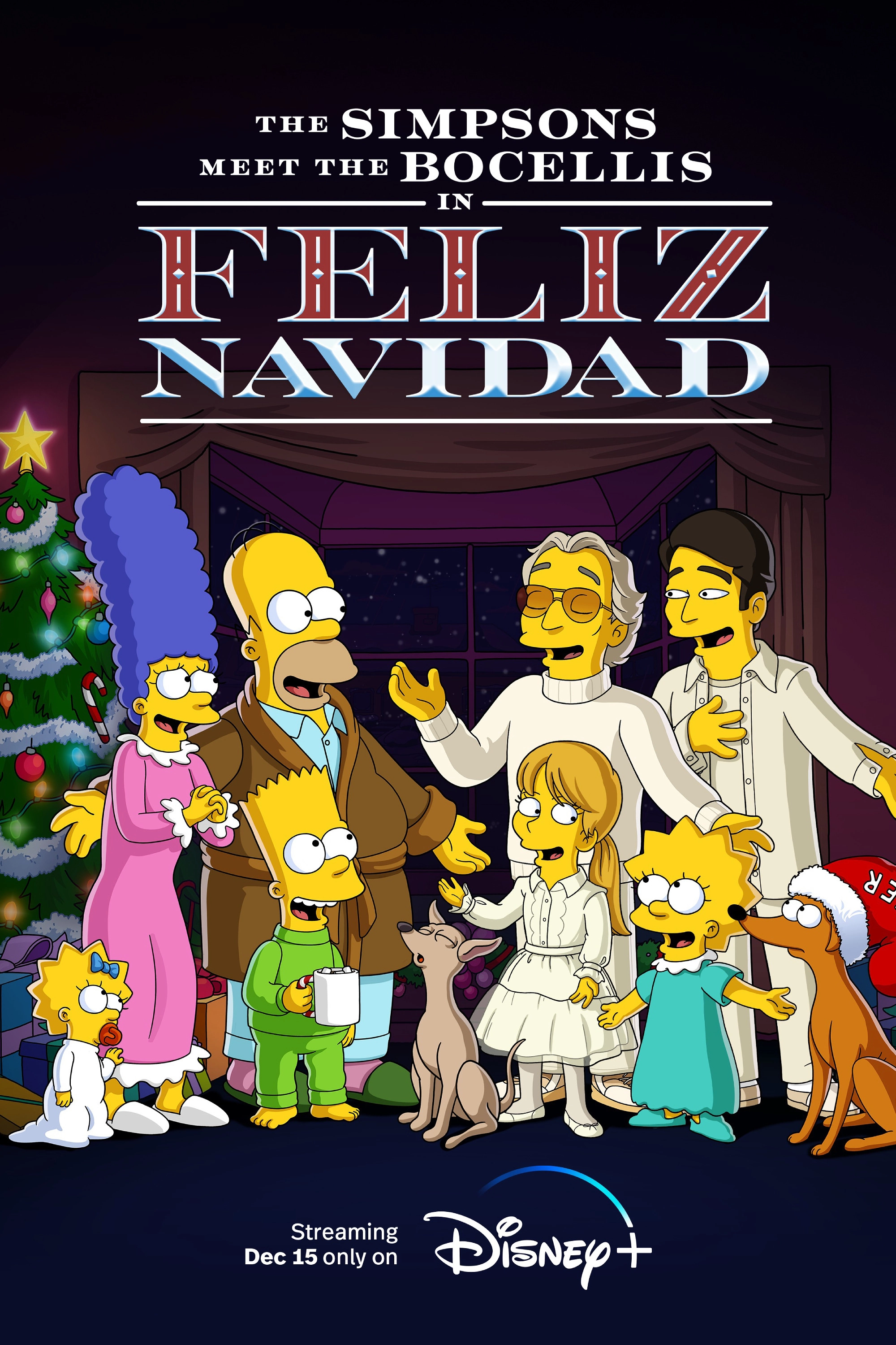 The Simpsons Meet the Bocellis in "Feliz Navidad"