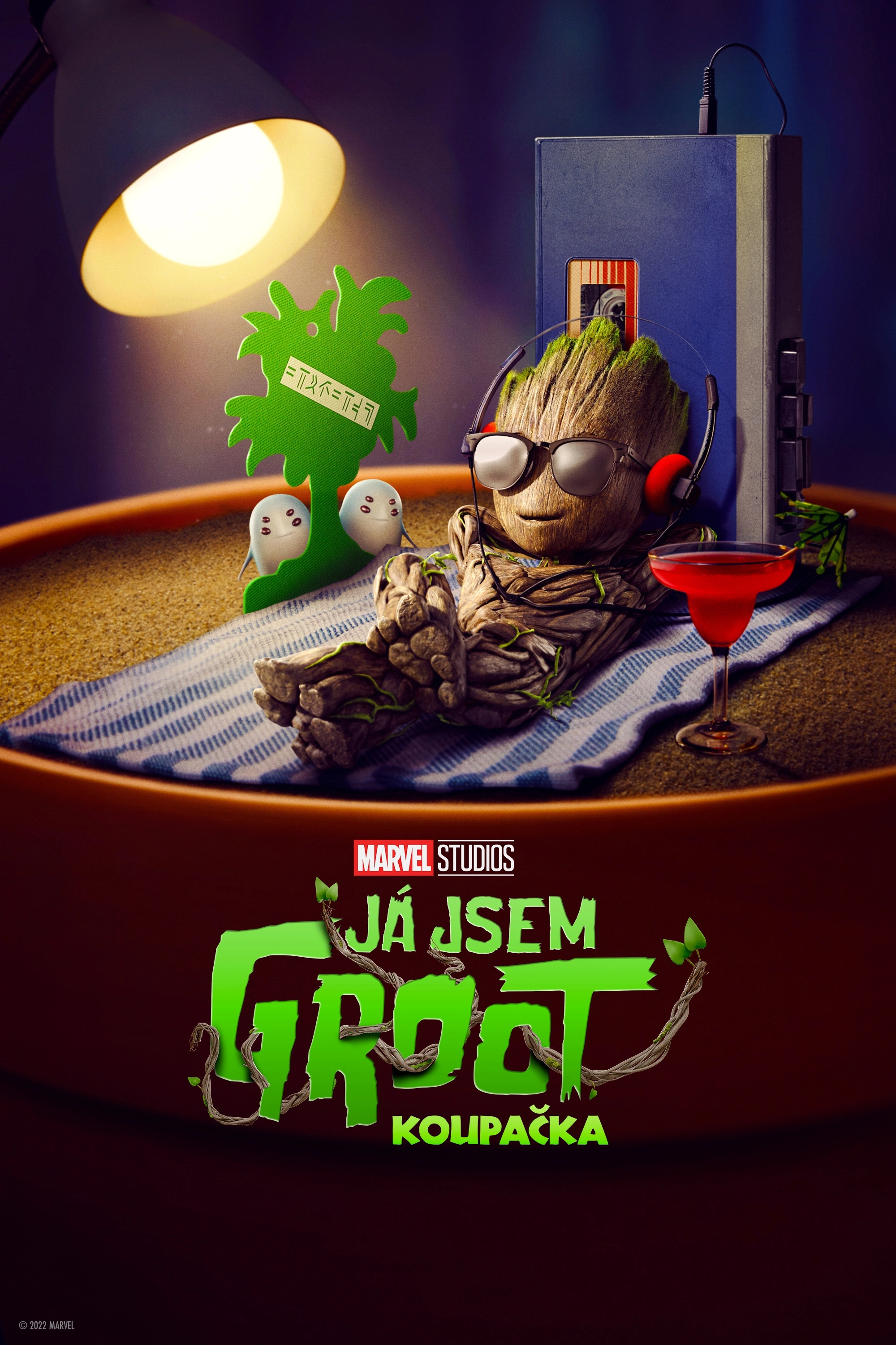 Groot Takes a Bath