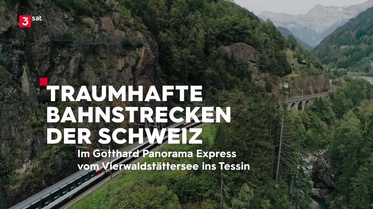 Traumhafte Bahnstrecken der Schweiz