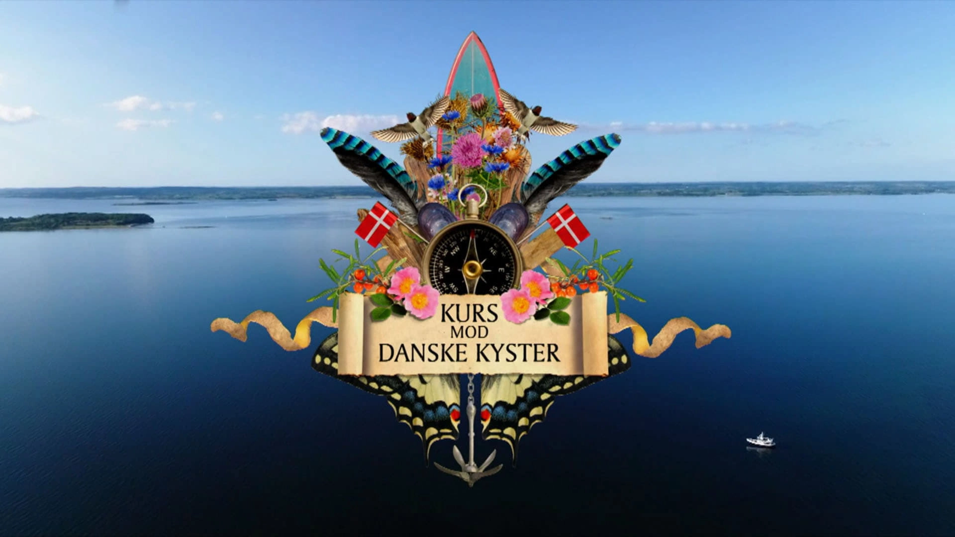 Kurs mod danske kyster