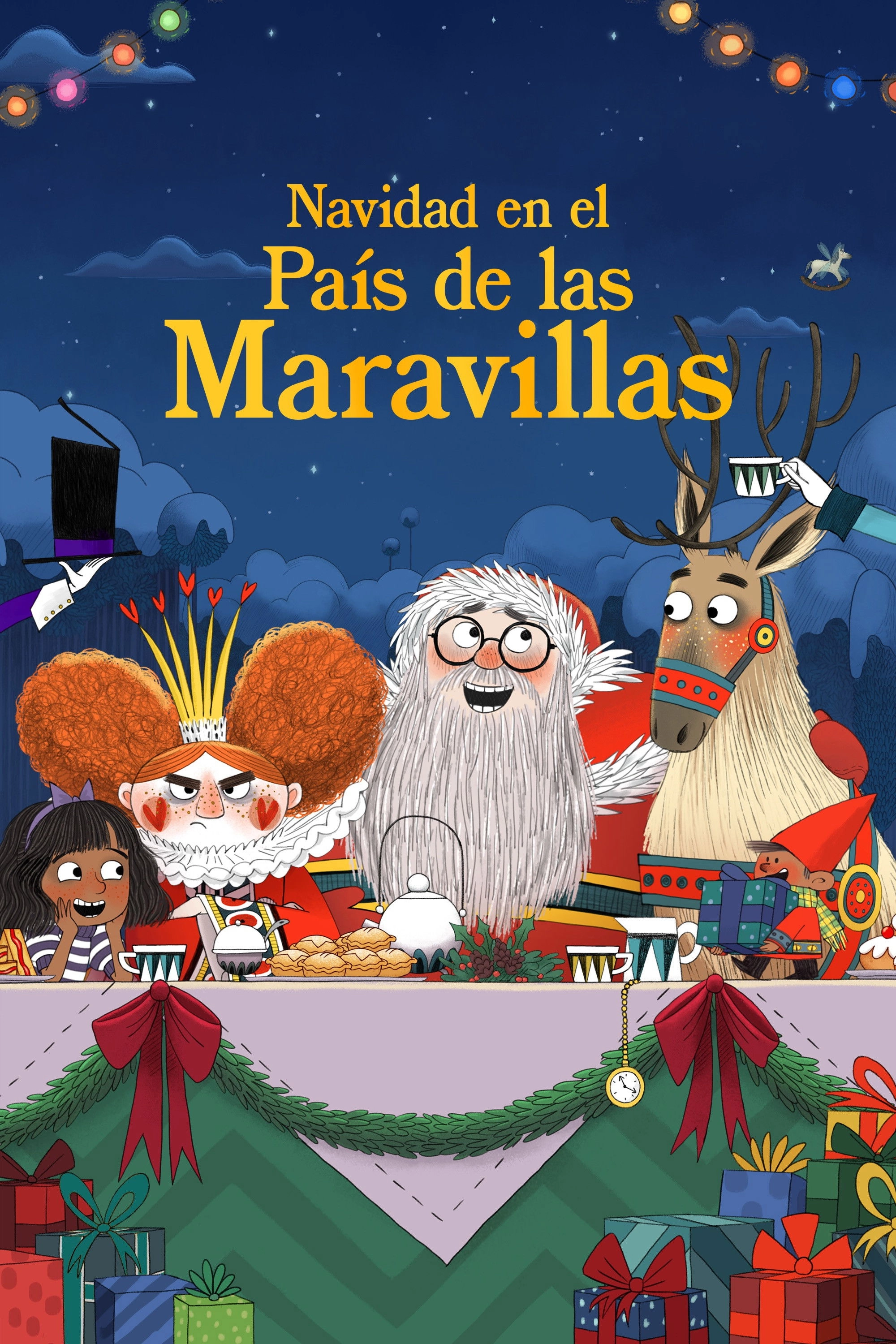 The Night Before Christmas in Wonderland