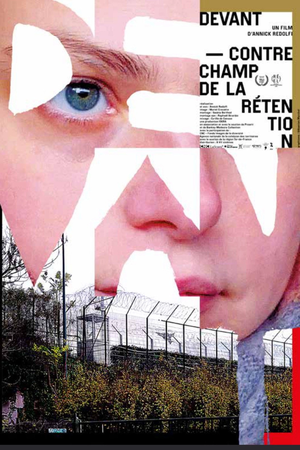 Devant – Contrechamp de la rétention