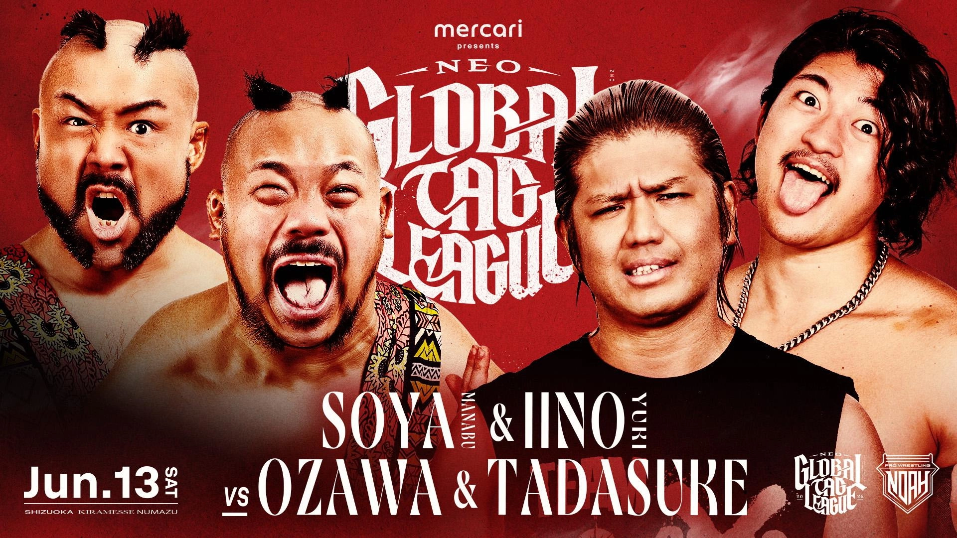 NOAH Neo Global Tag League 2026 ~ Day 11