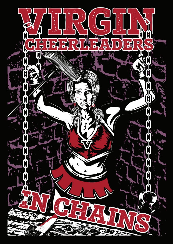 Virgin Cheerleaders in Chains