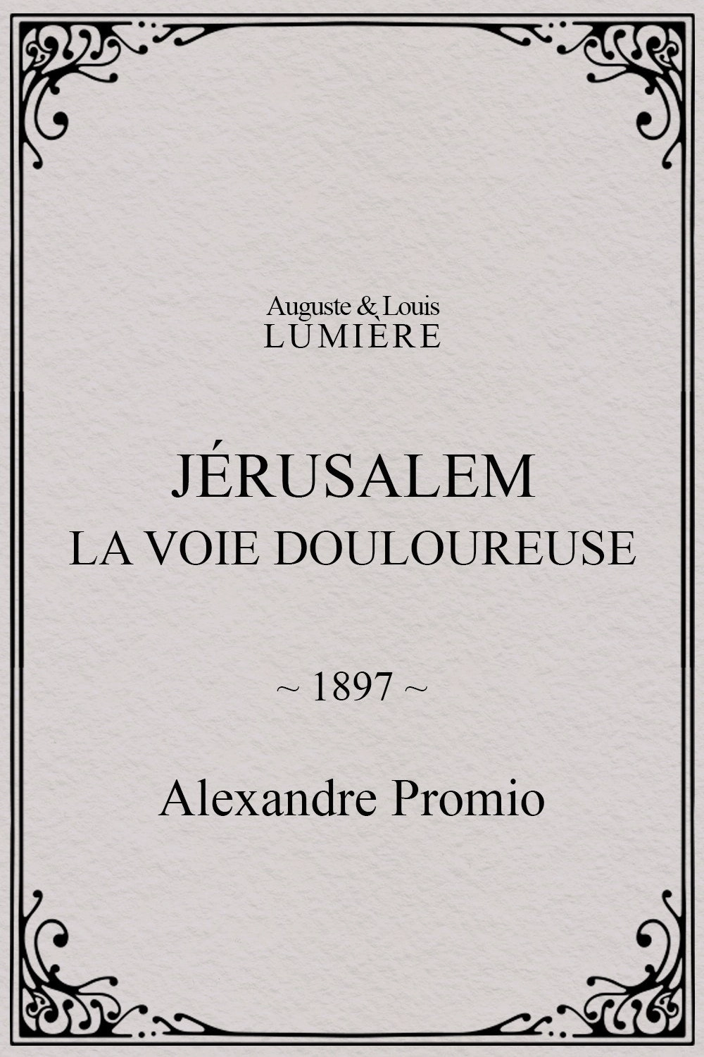 Jérusalem : la voie douloureuse