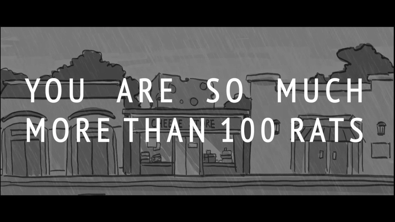 You Are So Much More Than 100 Rats