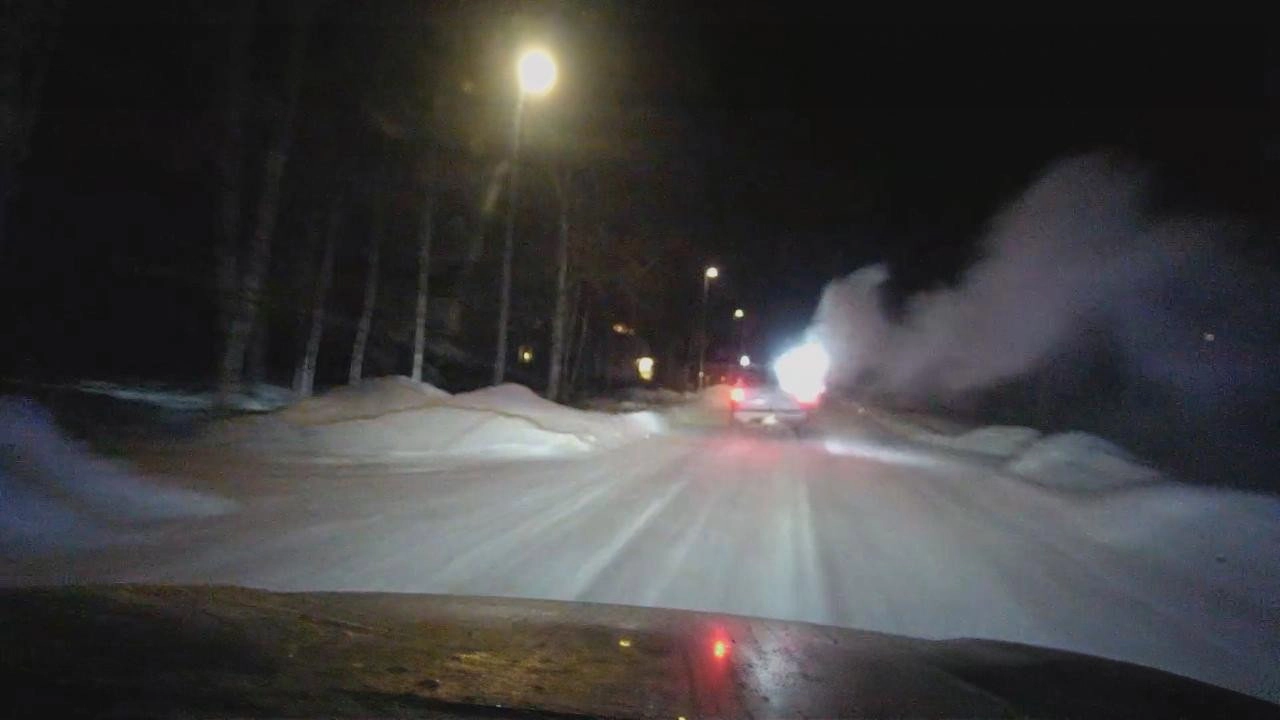 Fångat på polisens kamera