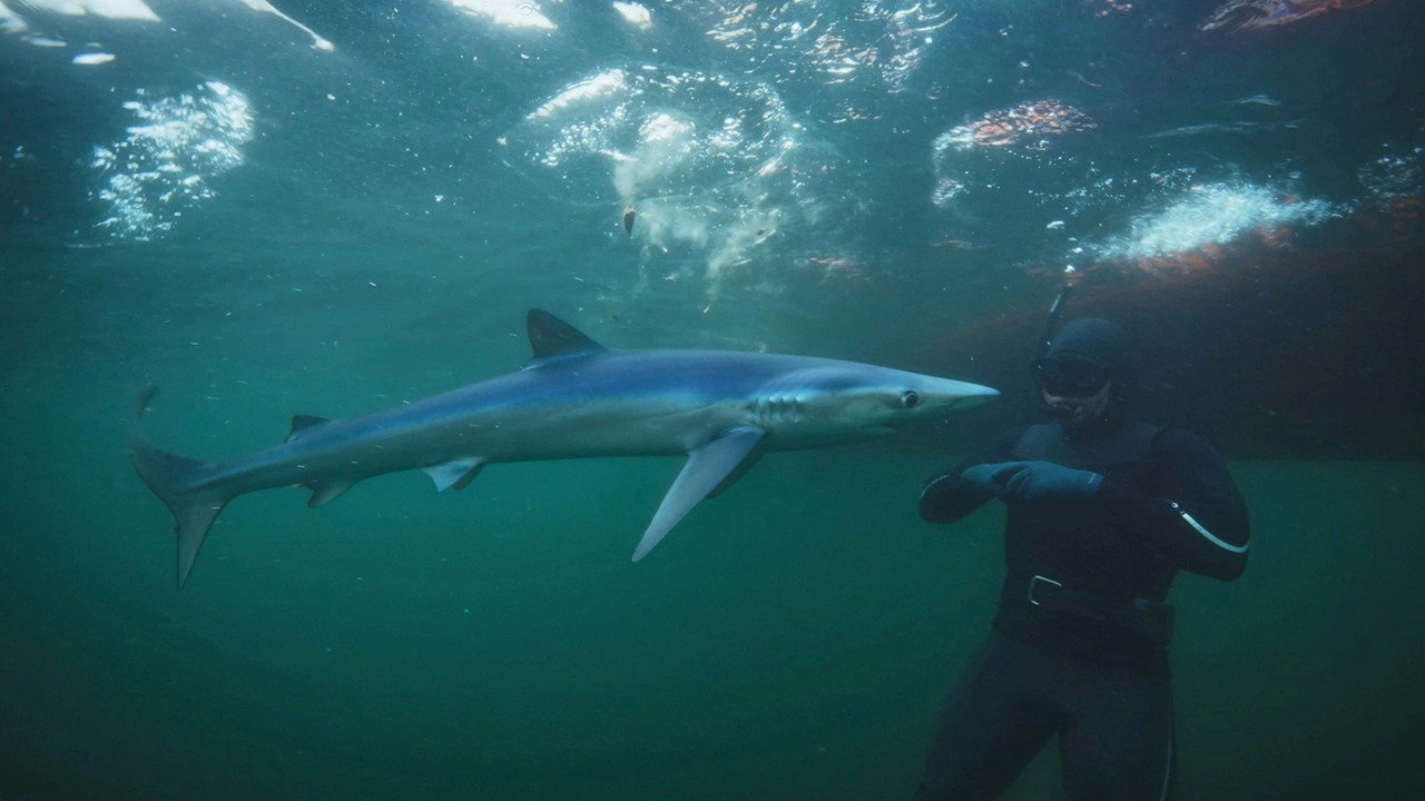 Shark with Steve Backshall