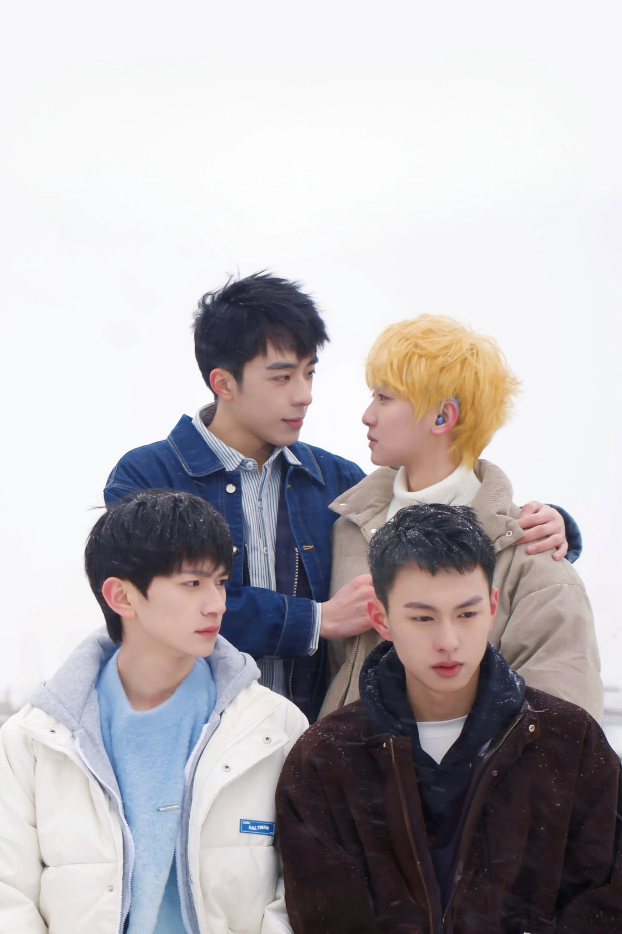 Blue Canvas of Youthful Days