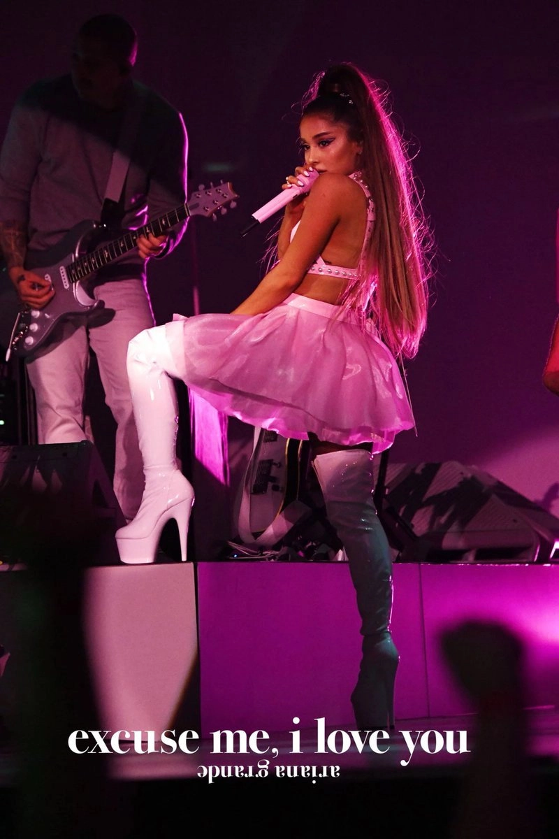 ariana grande: excuse me, i love you