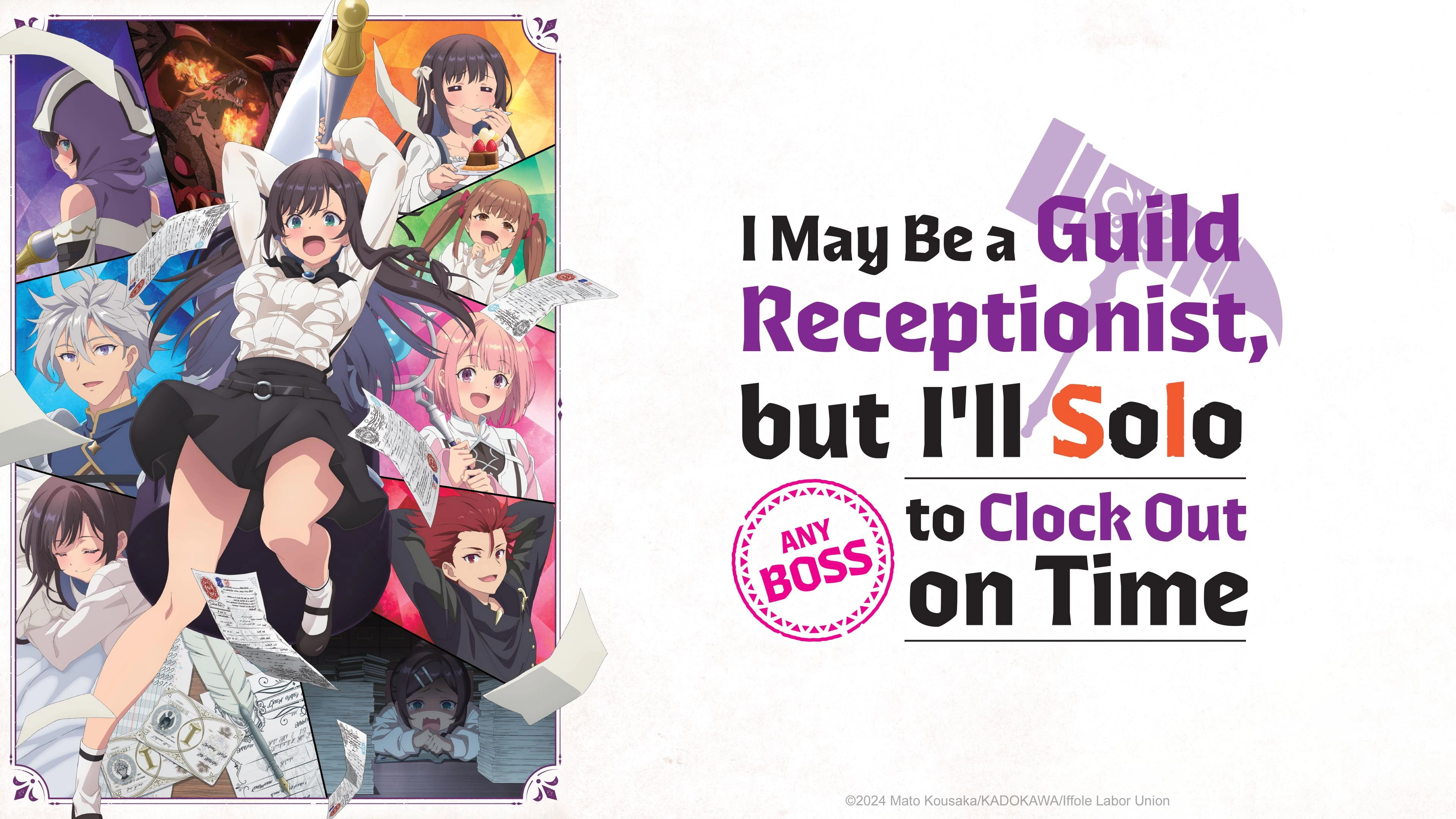 I May Be a Guild Receptionist, but I'll Solo Any Boss to Clock Out on Time