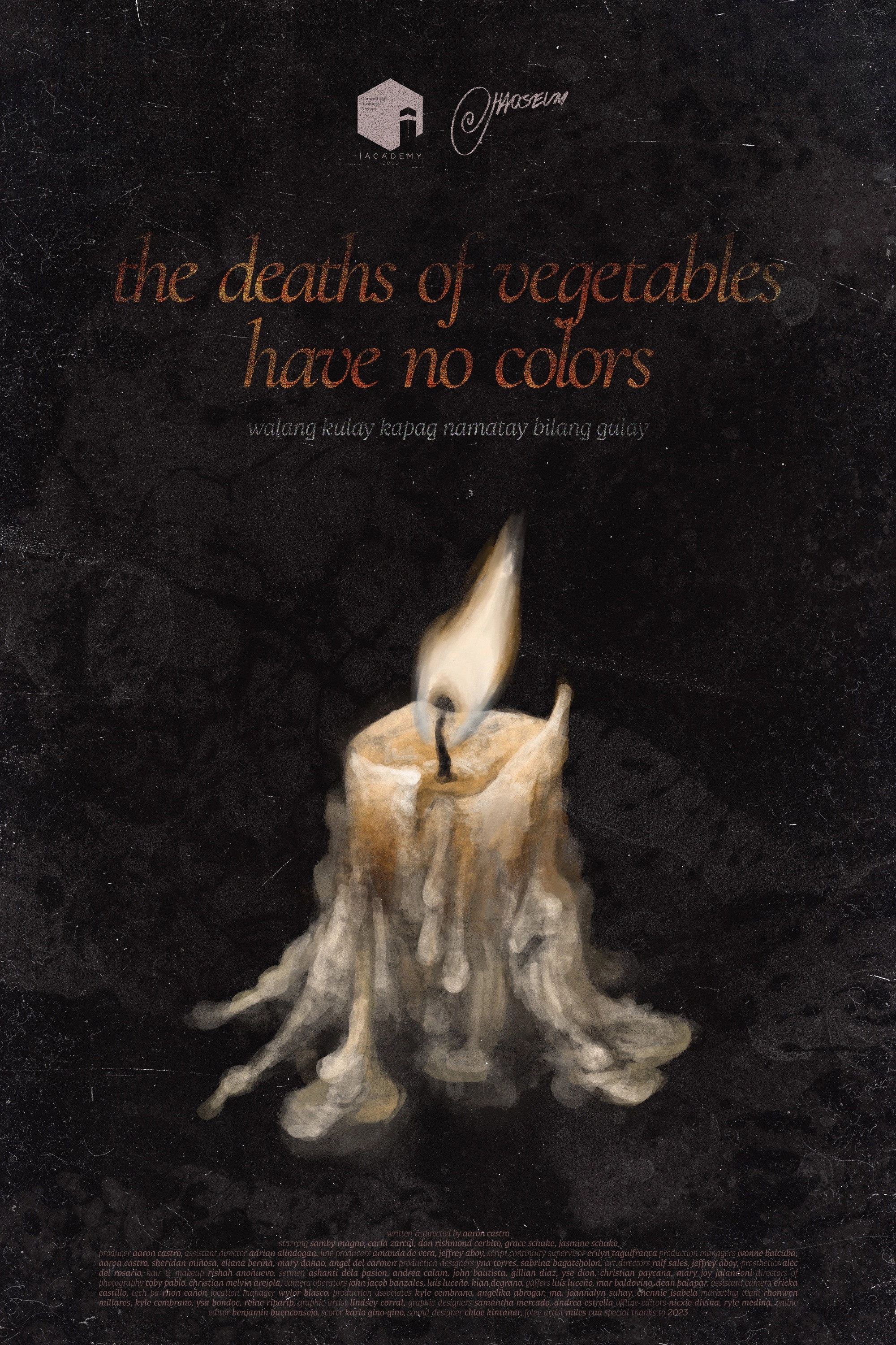 the deaths of vegetables have no colors