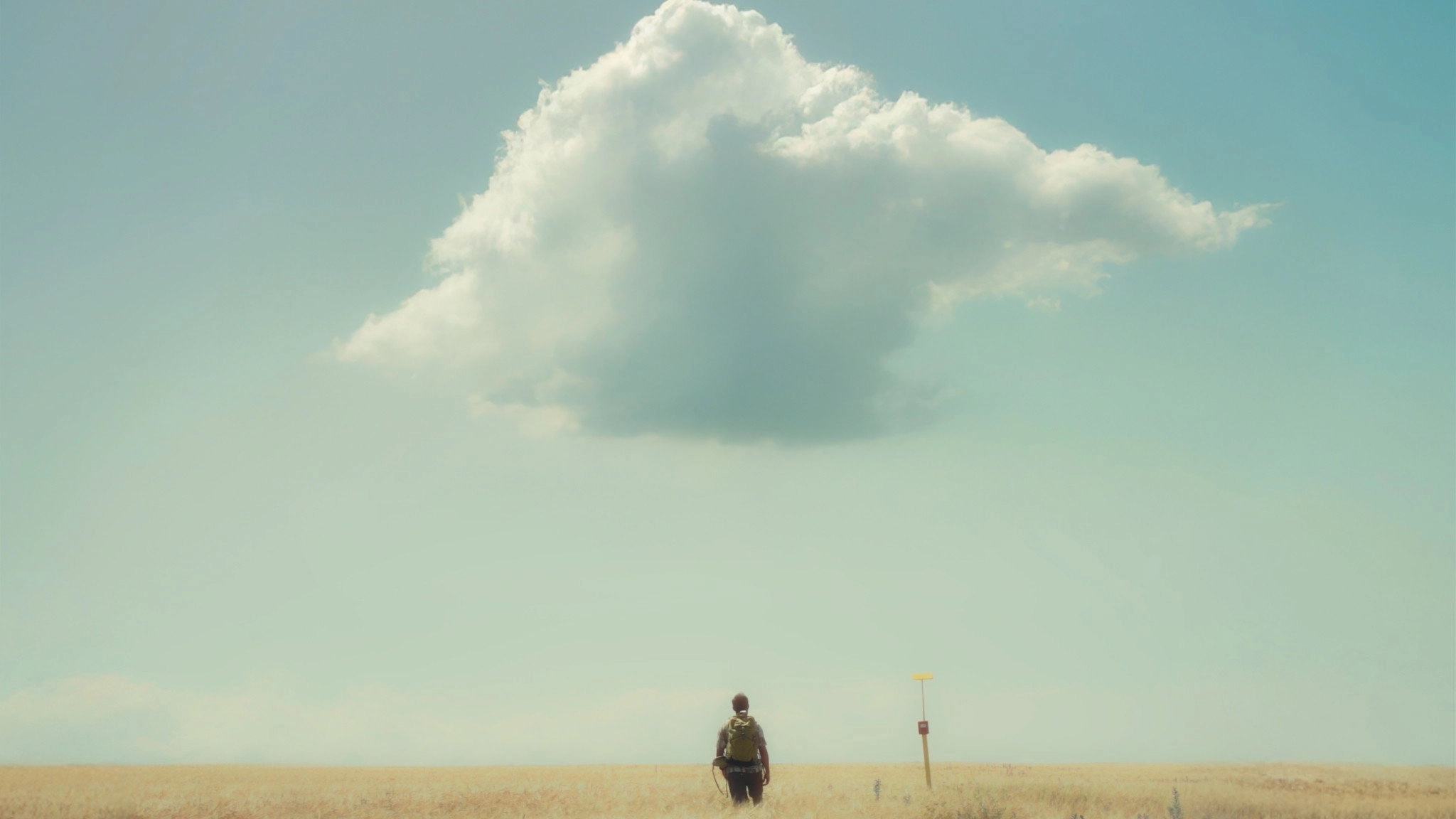 The Sky Together With The Earth
